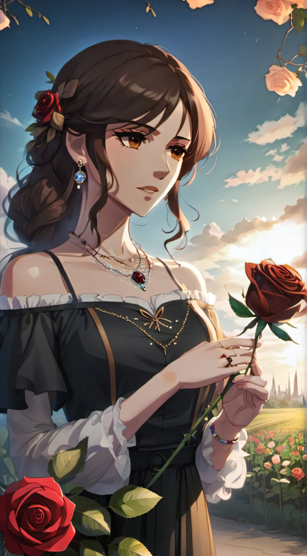 ai character: Victoria background