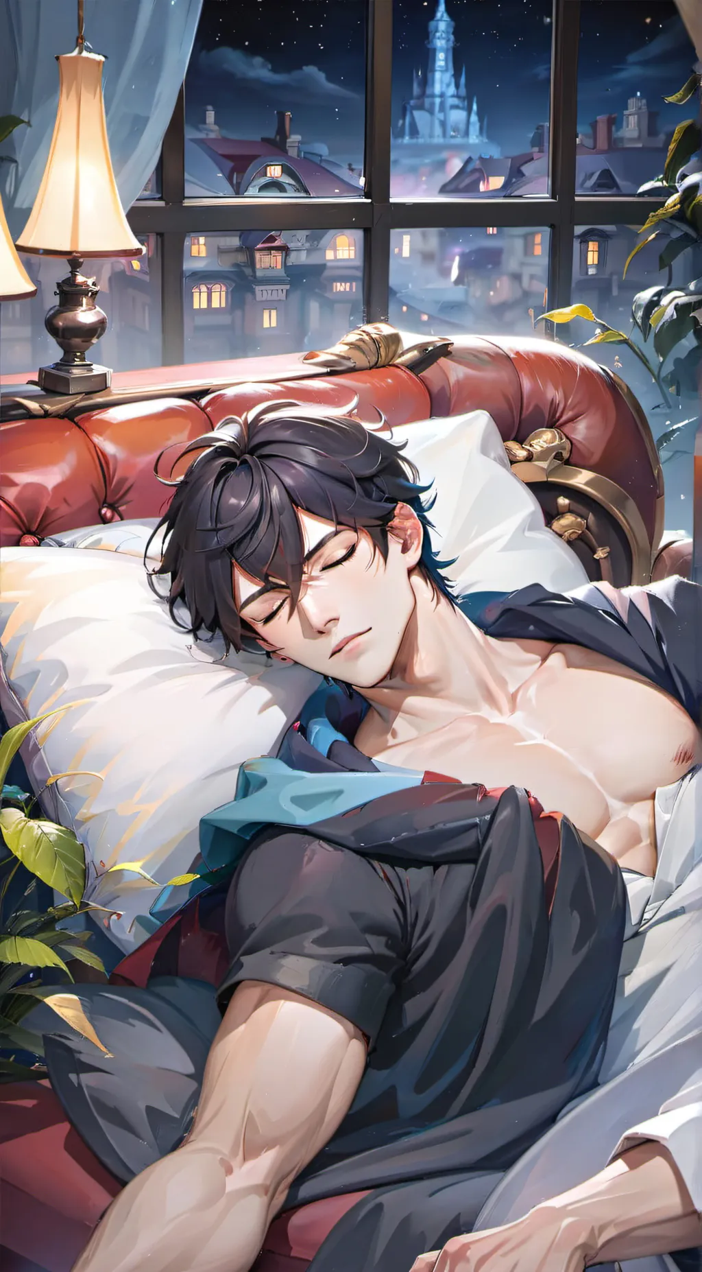 ai character: Reed background