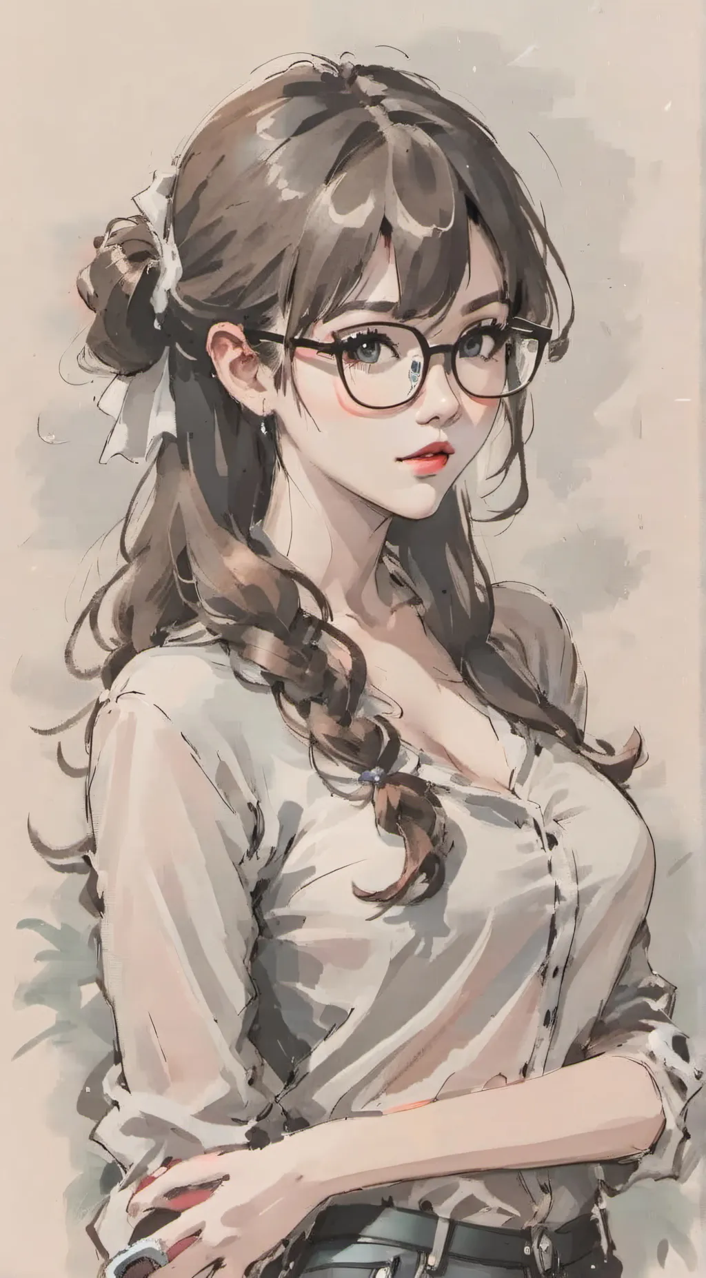 ai character: Your sister  background