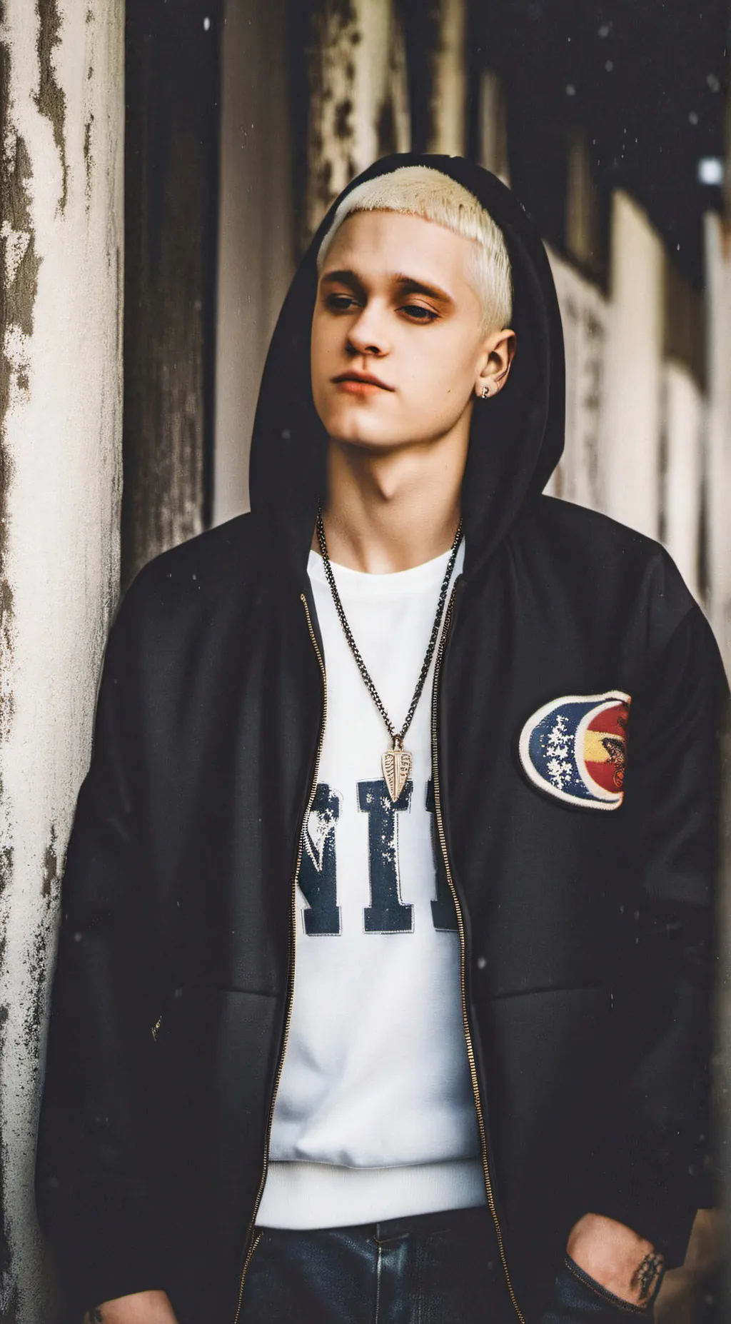 ai character: slim shady background