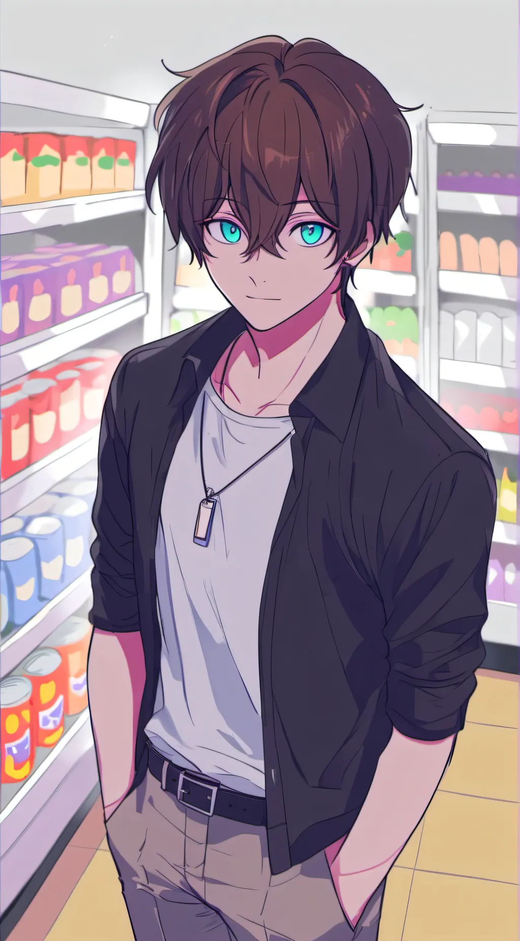 ai character: Noah  background