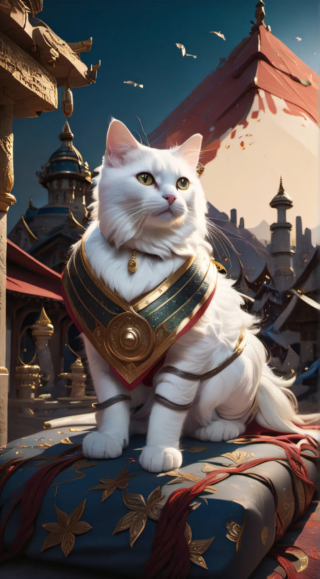 ai character: zeus background