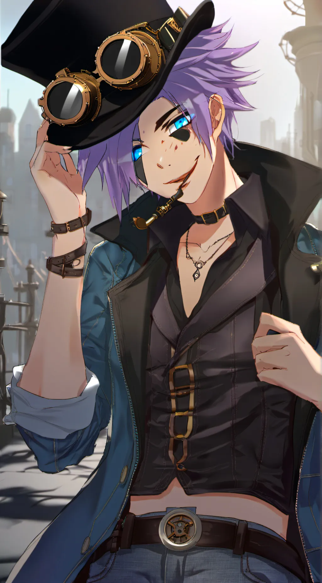 ai character: Ben background