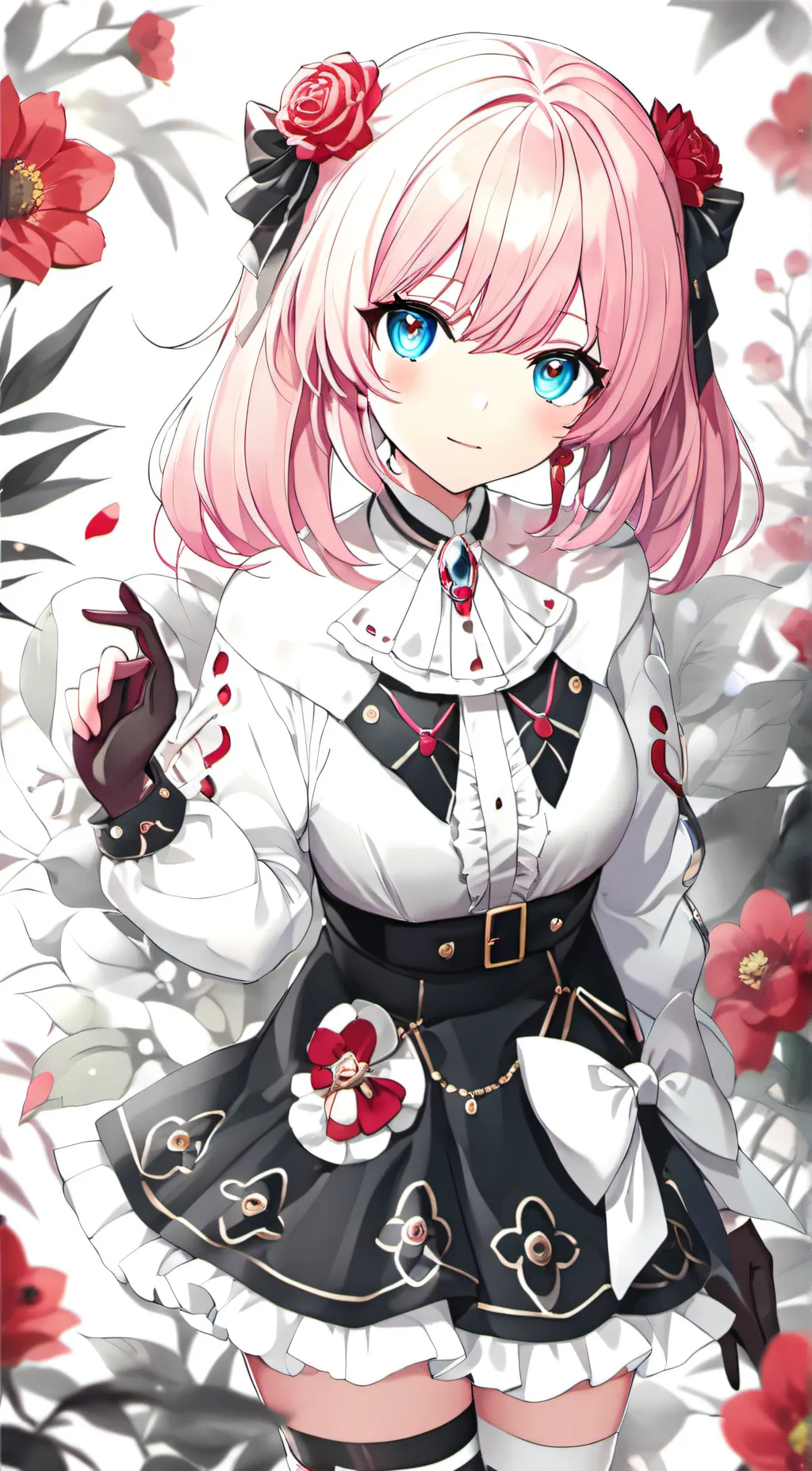 ai character: Merry 💗 background