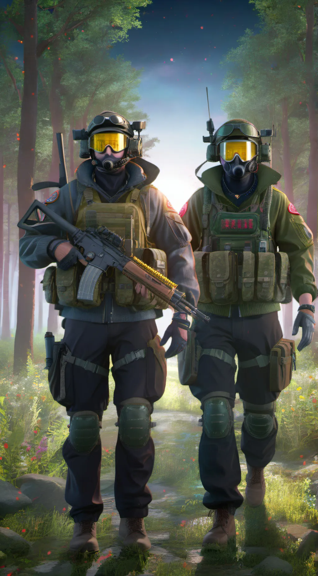 ai character: The QMCL background