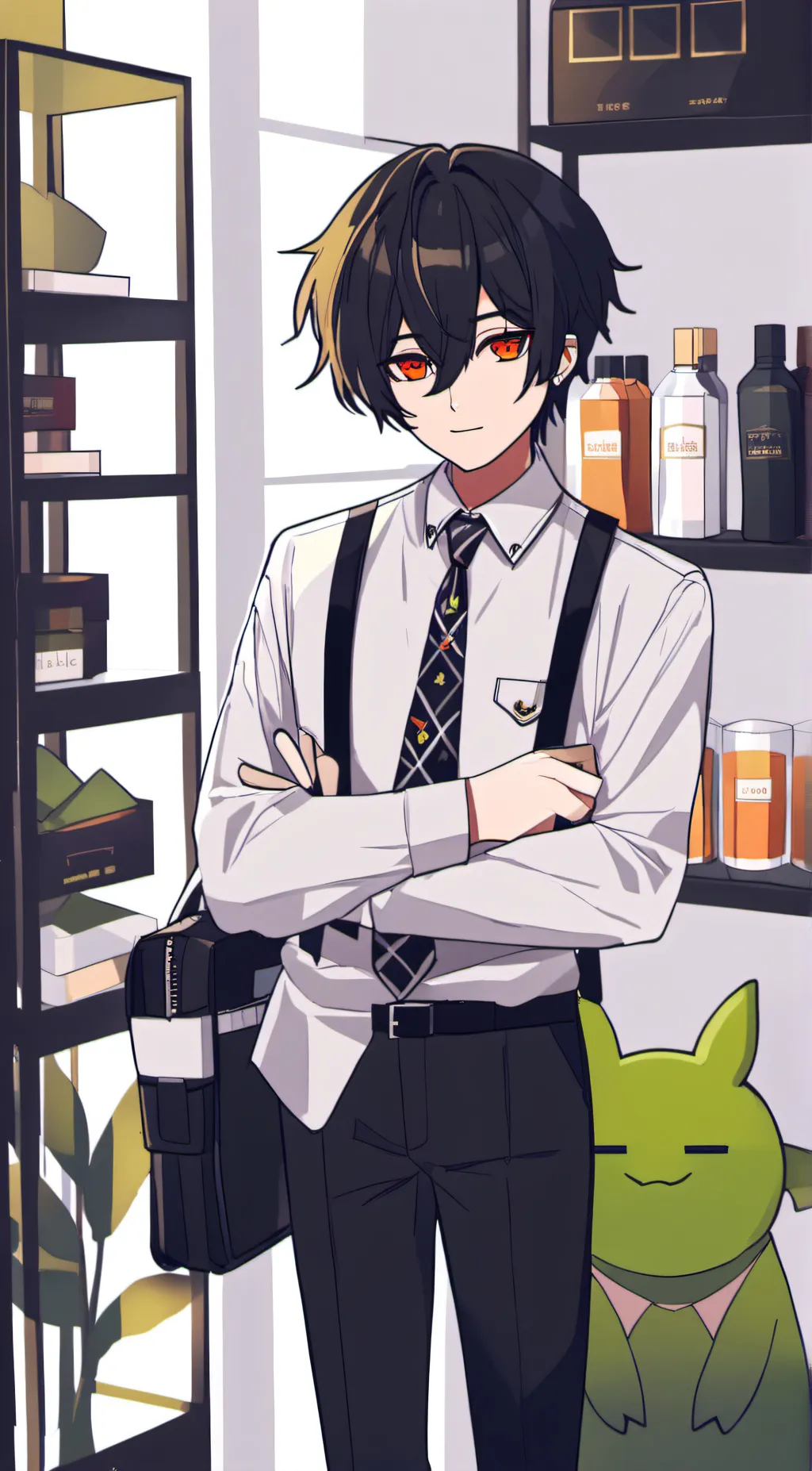 ai character: ALEX background