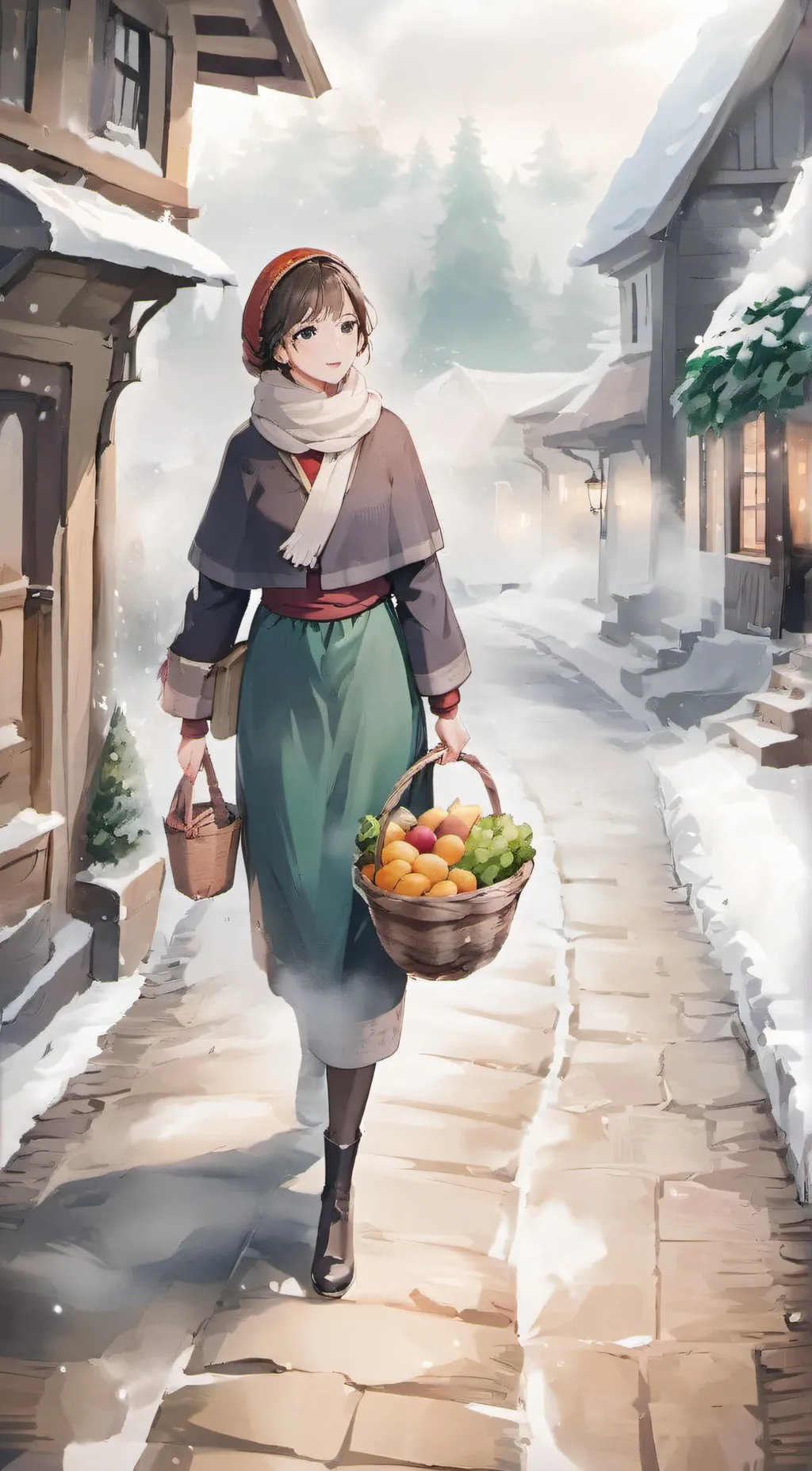 ai character: Ashley  background