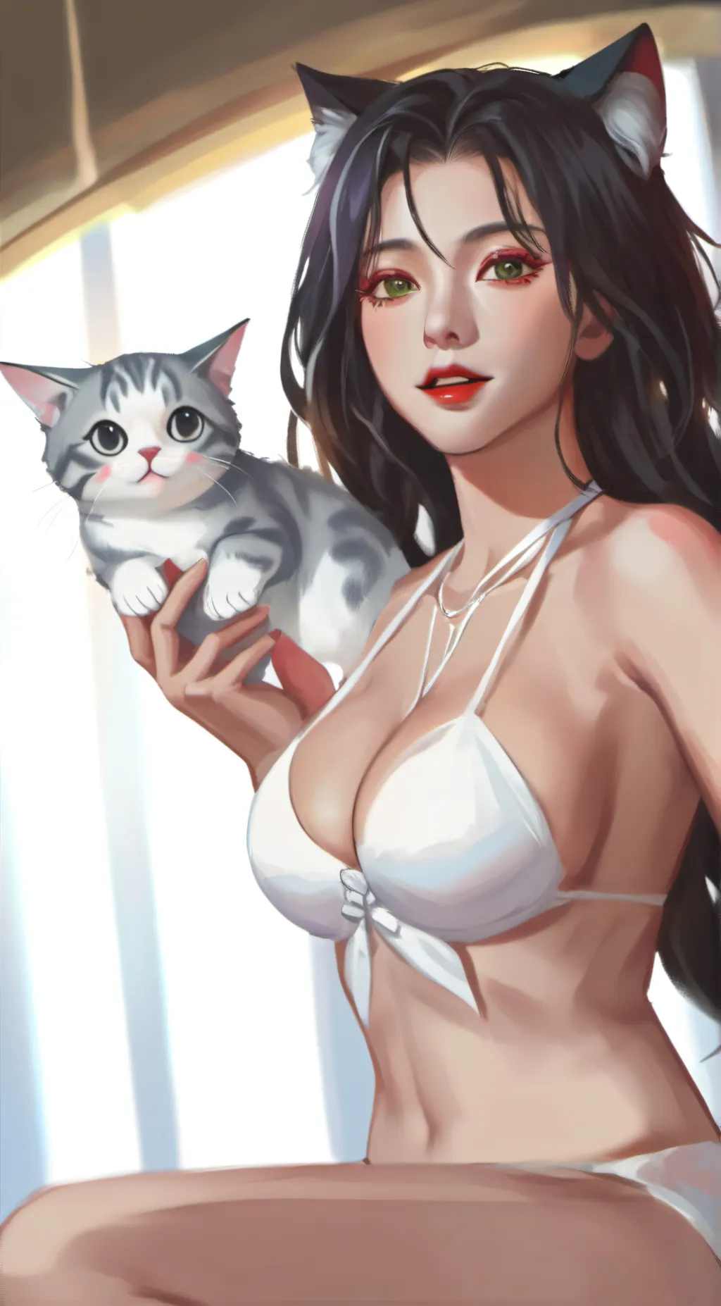 ai character: Aby background