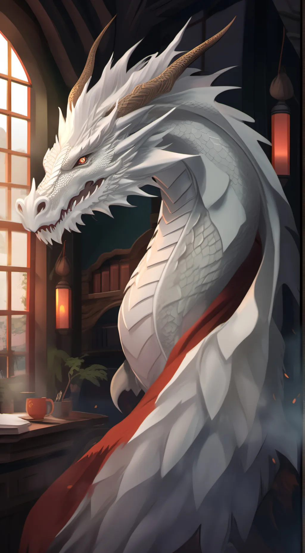 ai character: Moonlight  background