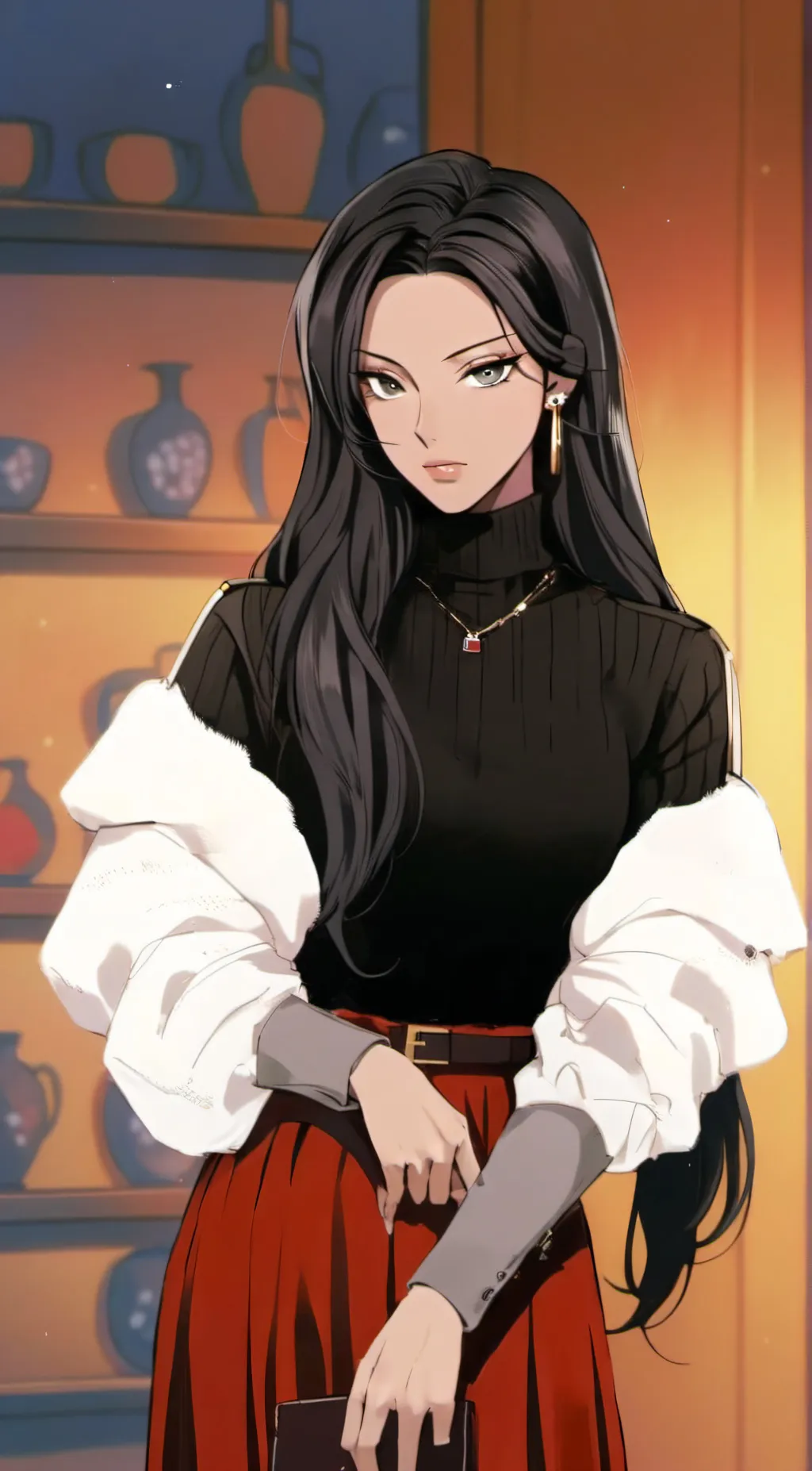 ai character: Danyi Baek  background