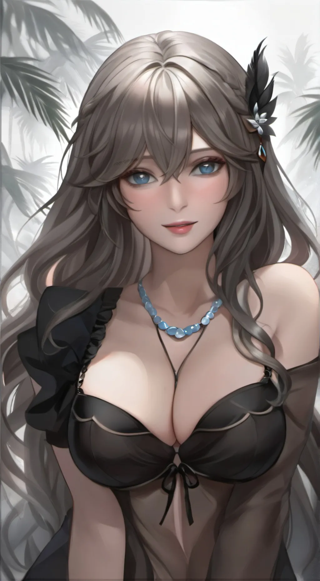 ai character: Crystal background