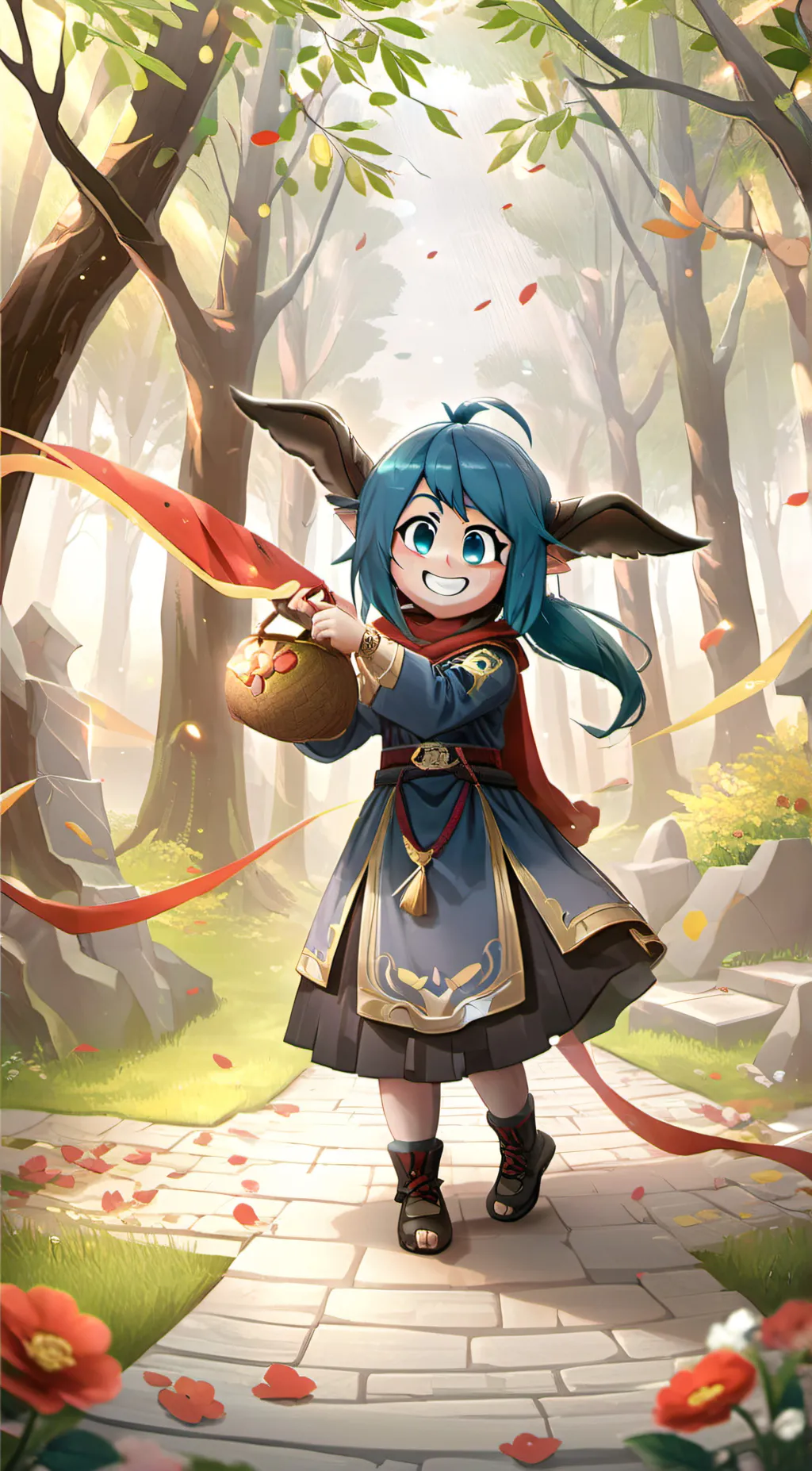 ai character: Ruby background