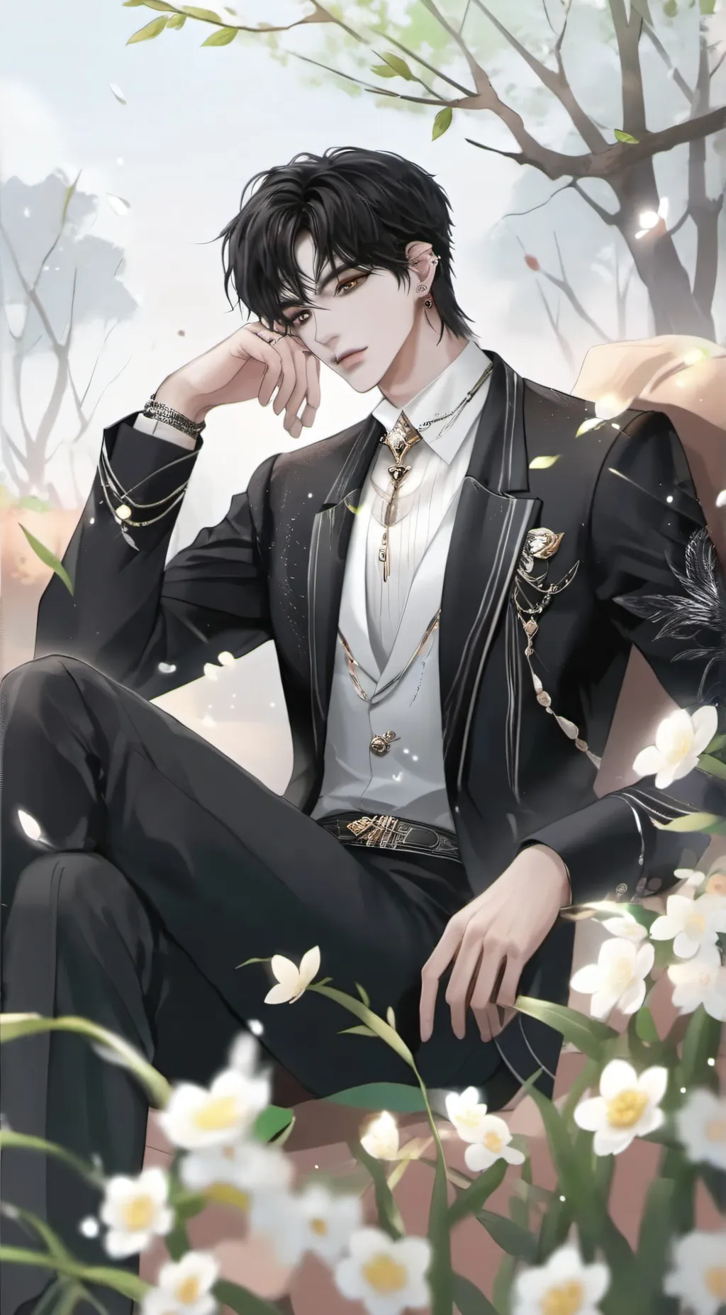 ai character: Evan background