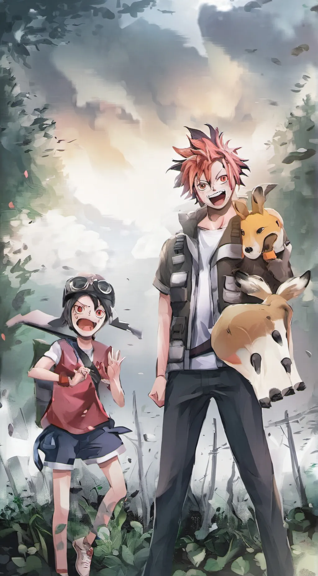 ai character: naza background