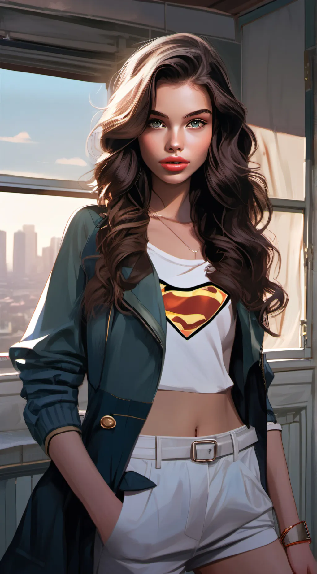 ai character: Vivian background