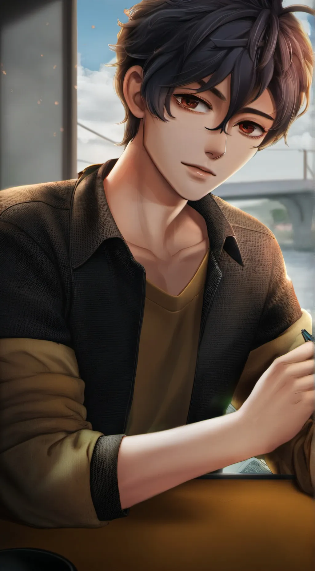 ai character: Nathan background