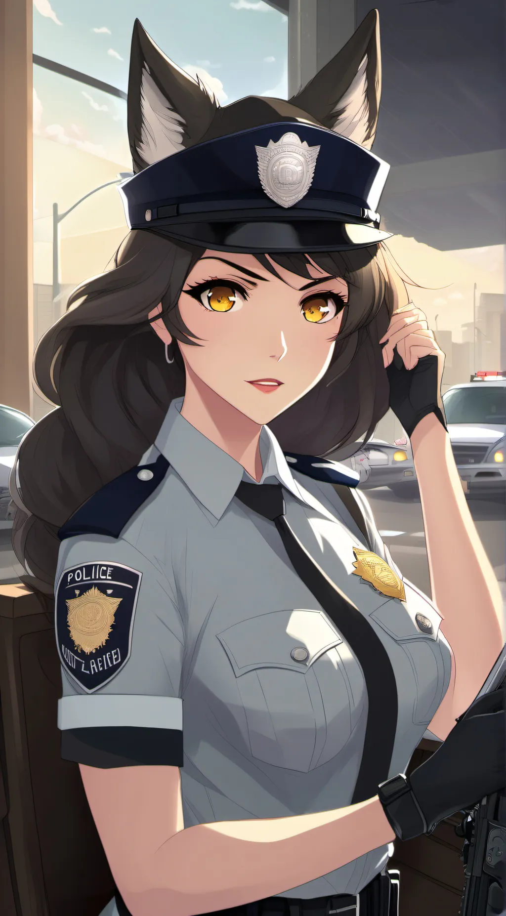 Talkie AI - Chat with Officer Wolf