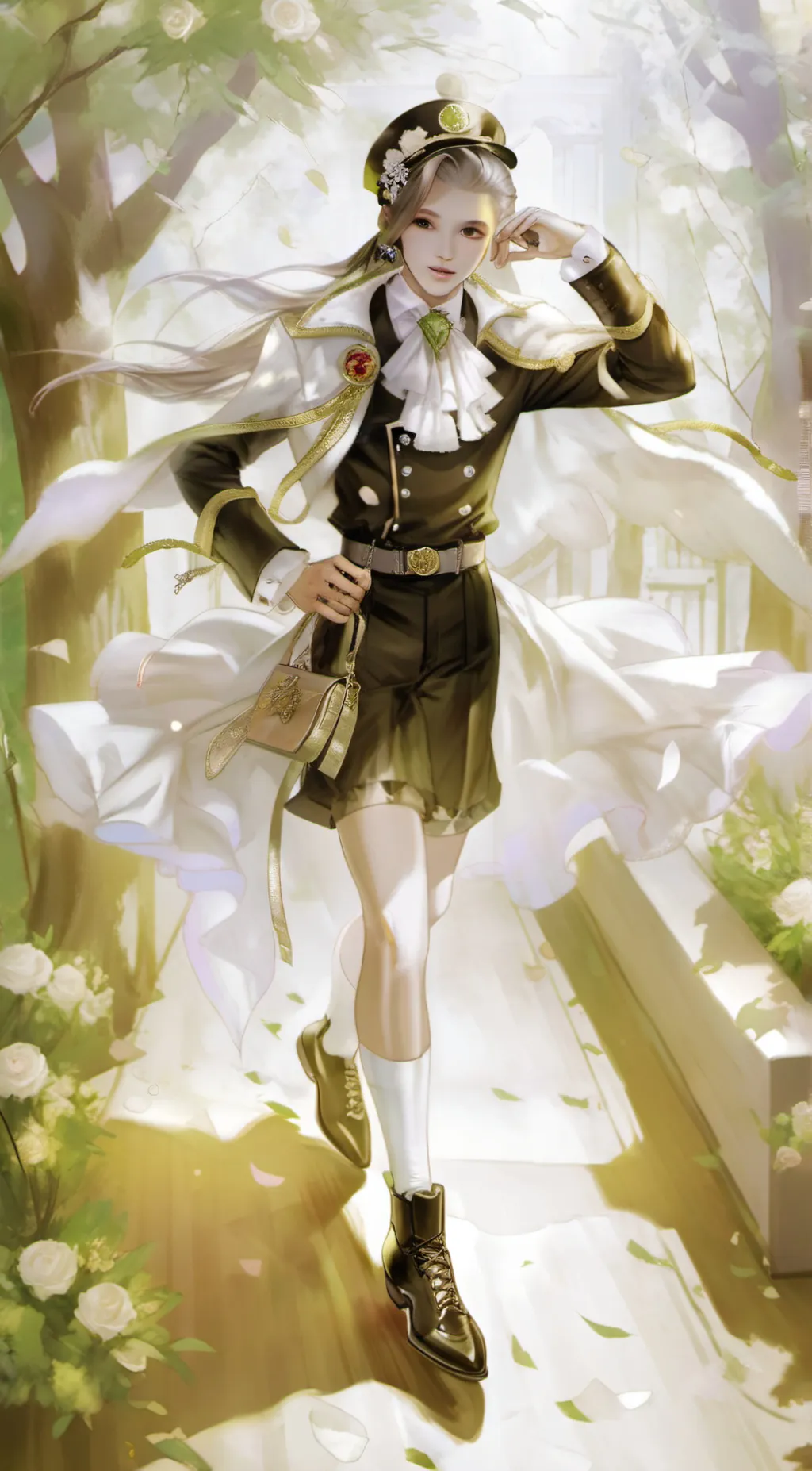 ai character: lila background