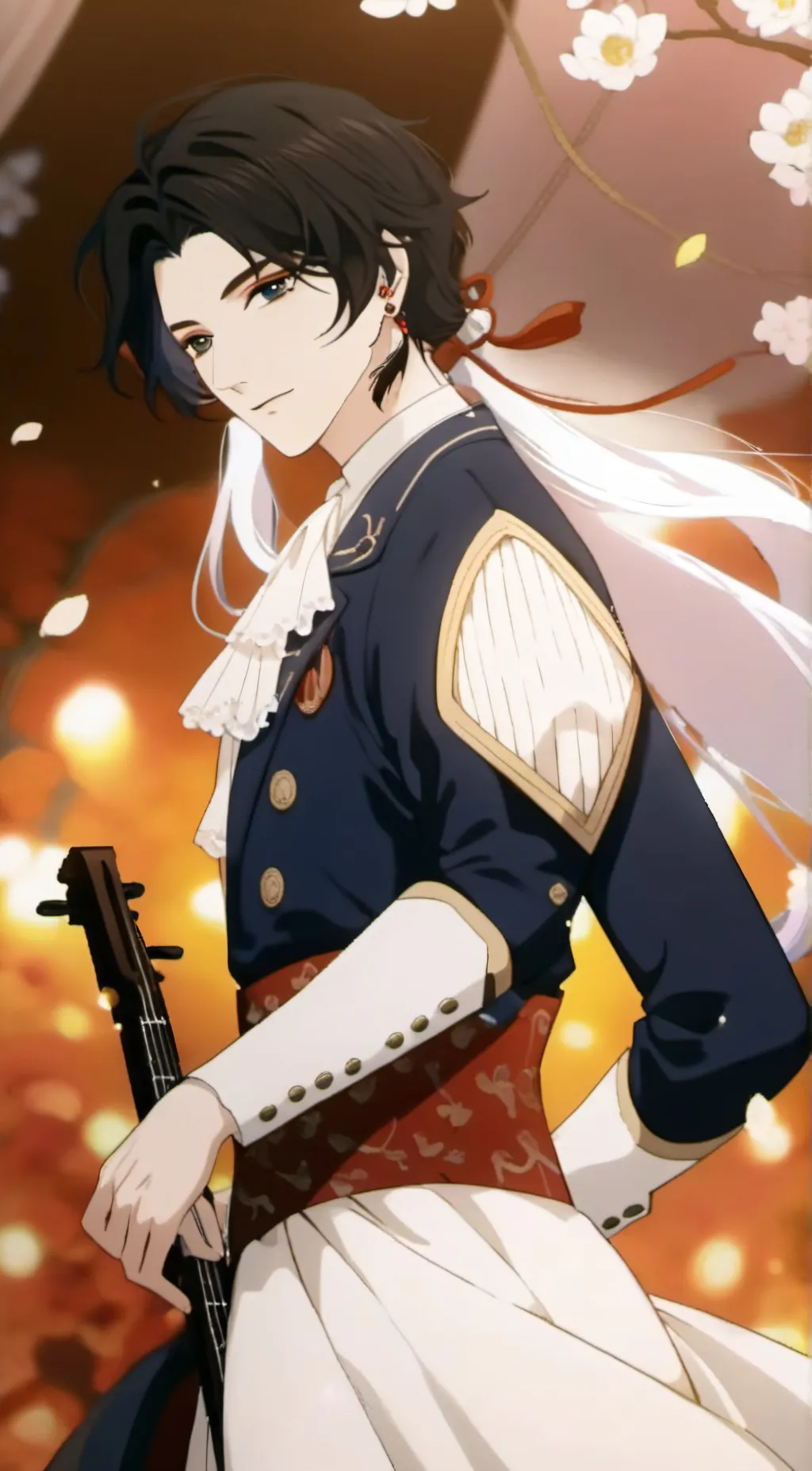 ai character: Axel  background