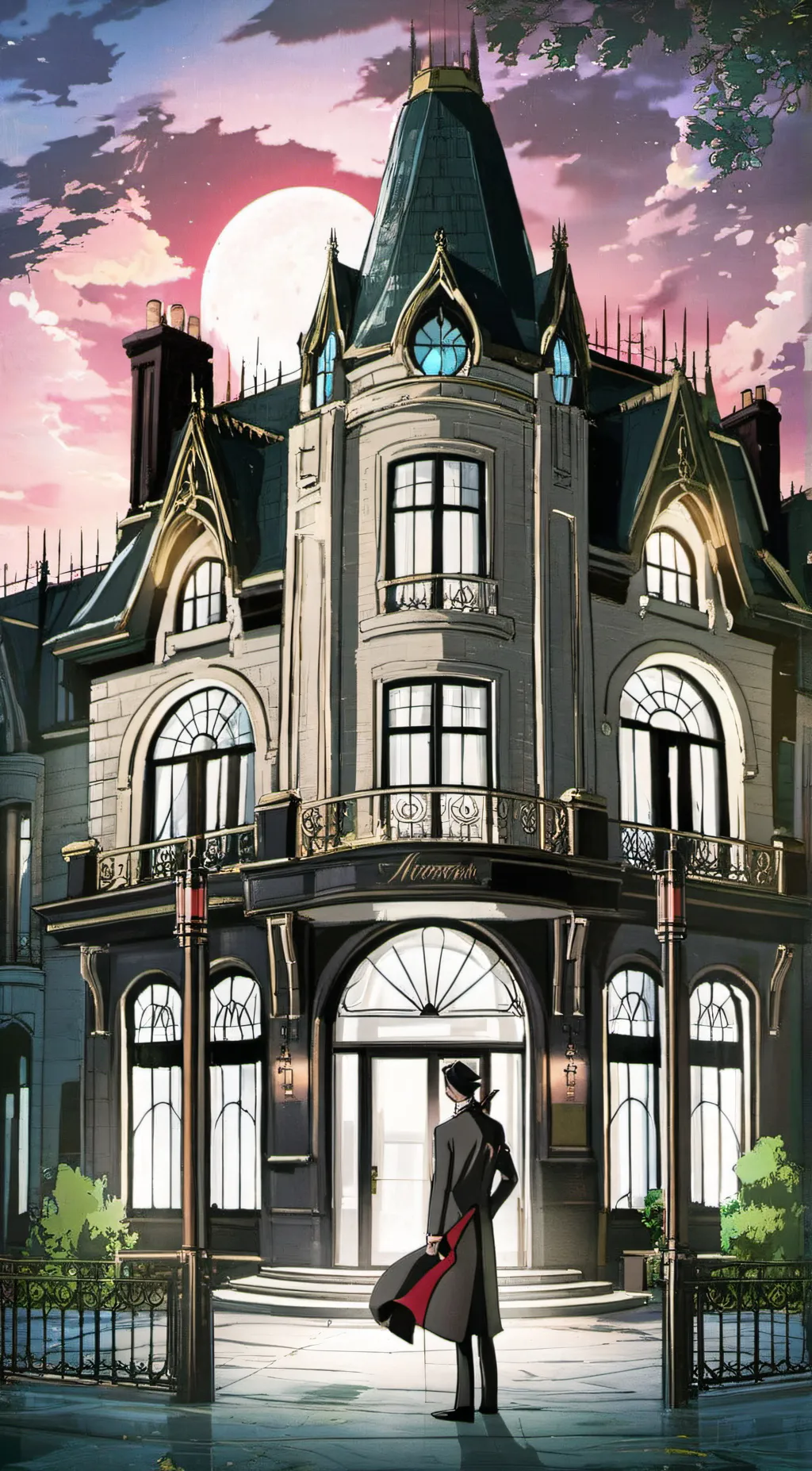 ai character: HEHEHE background