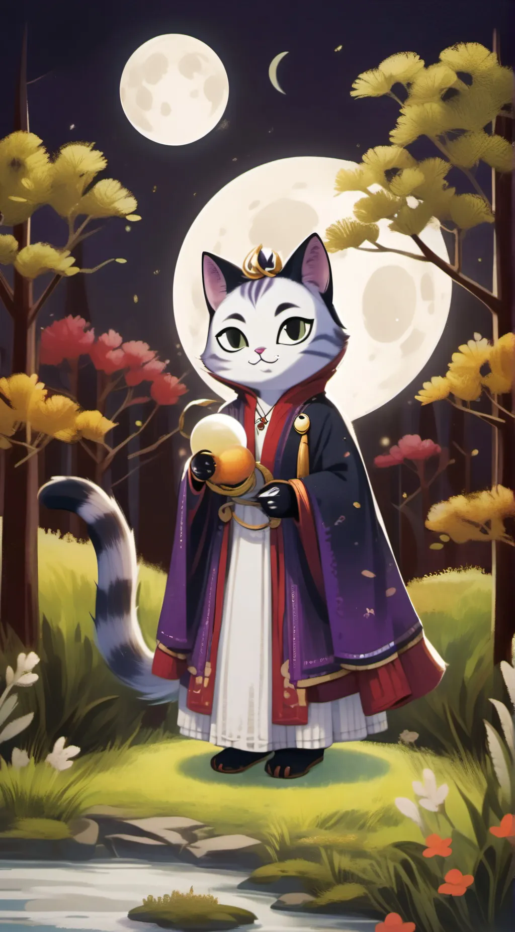 ai character: Catnap background