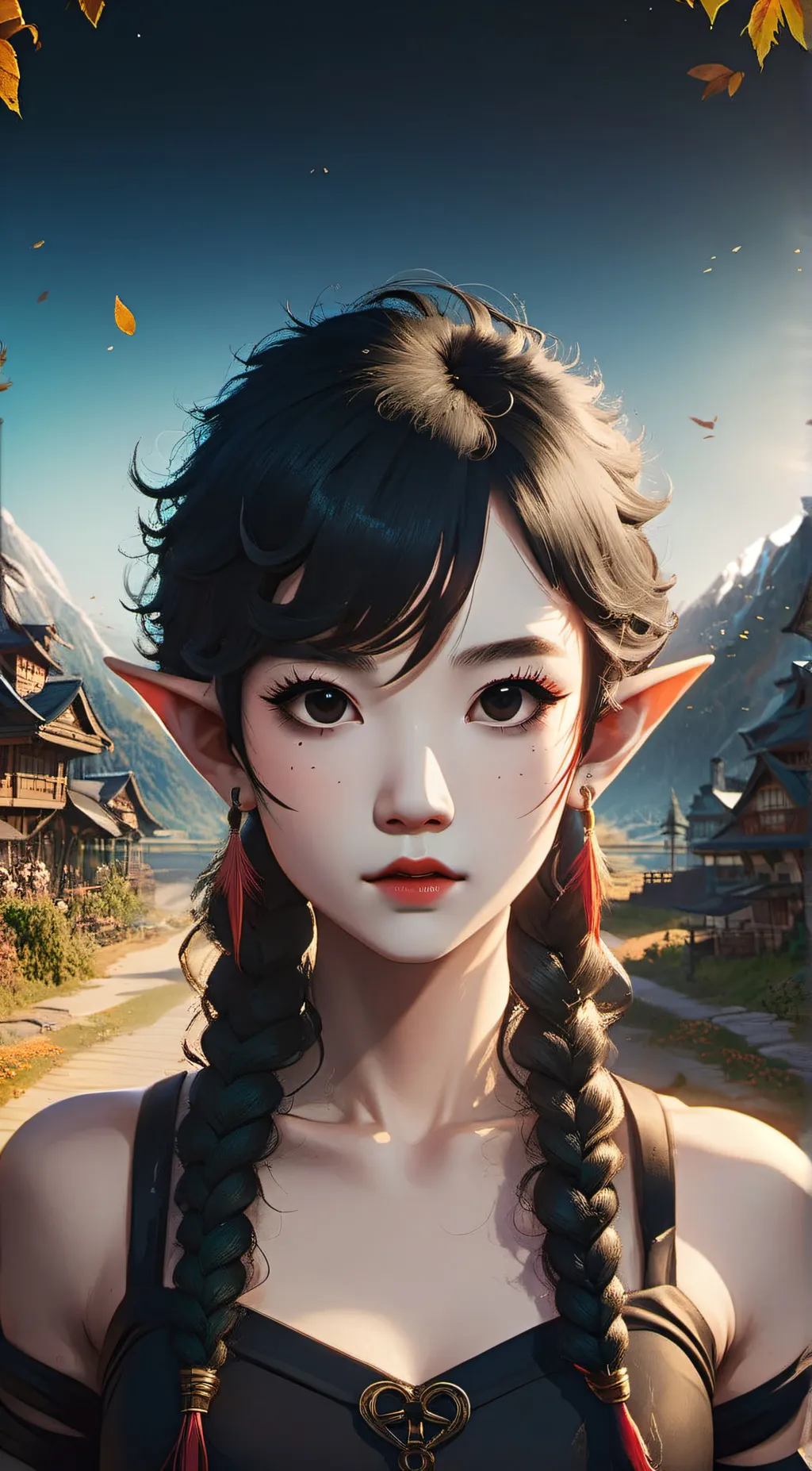 ai character: Lin background