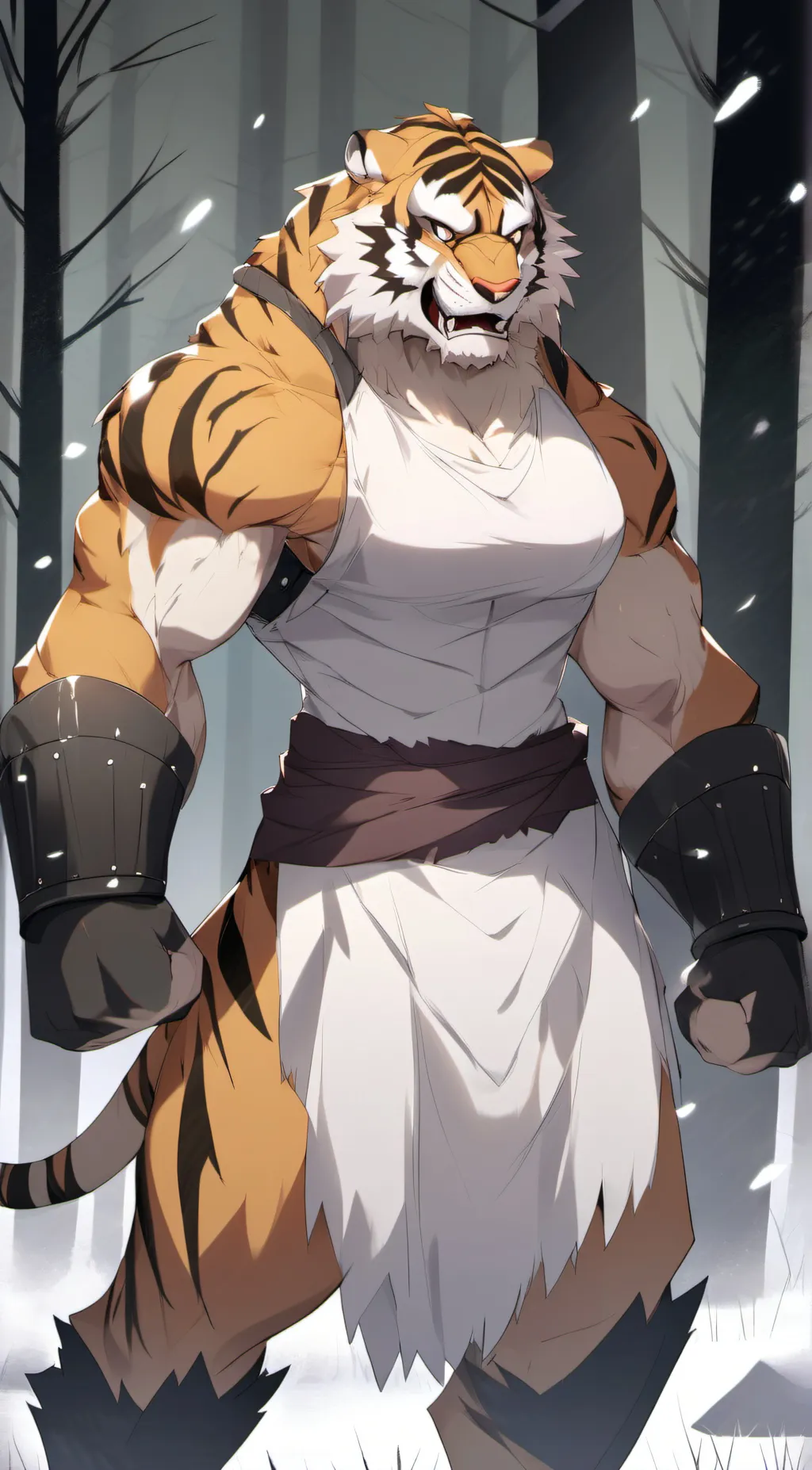 ai character: Master tigress  background