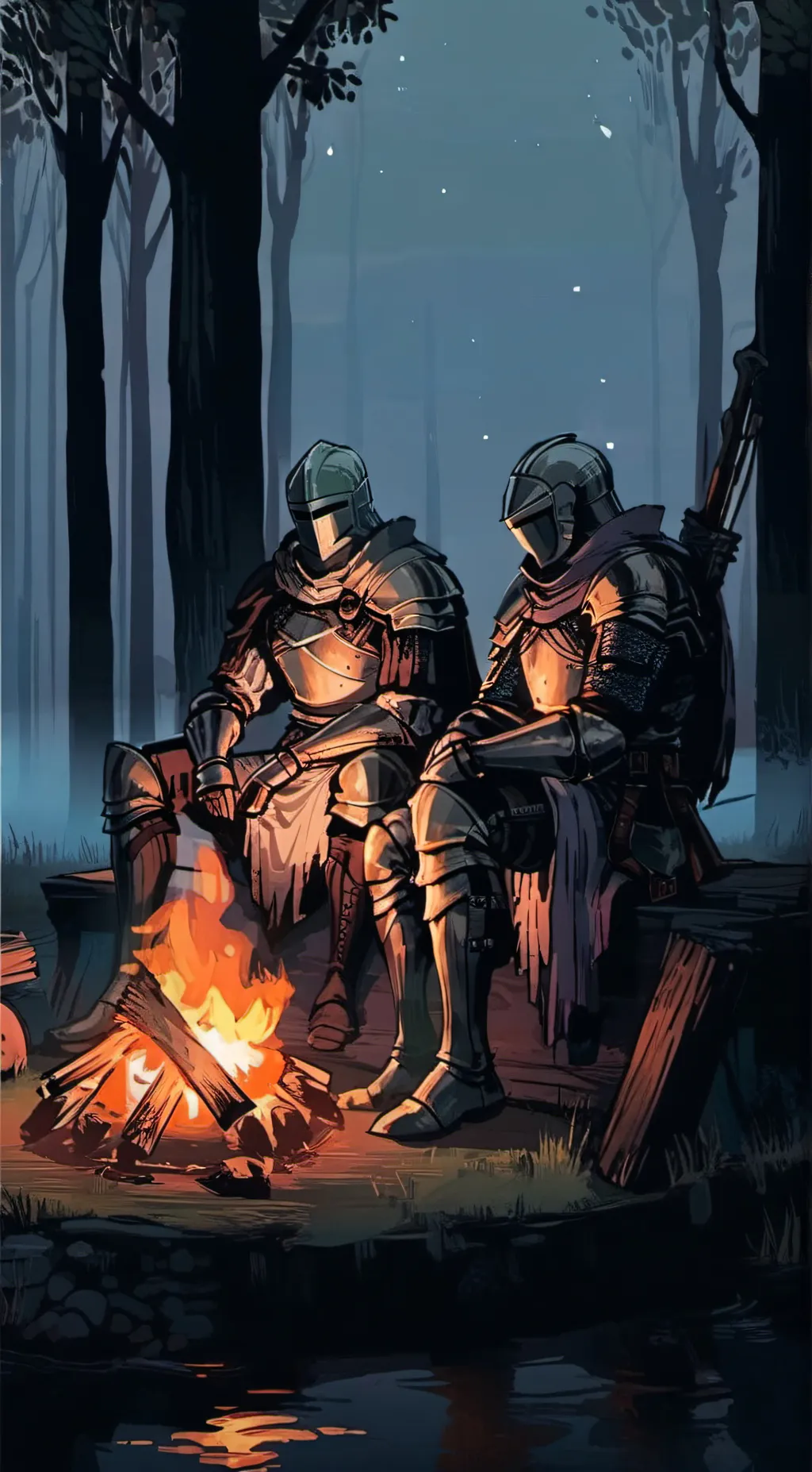 Talkie AI - Chat with resting knights