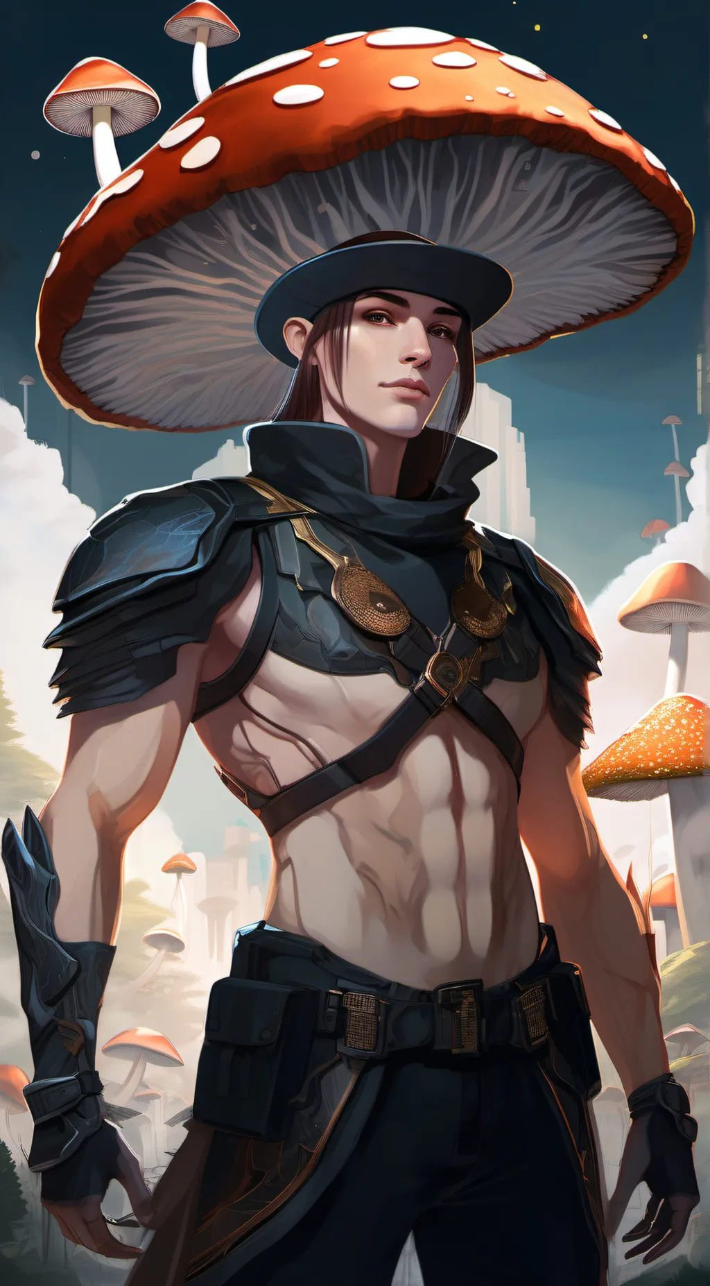 ai character: Bruce background