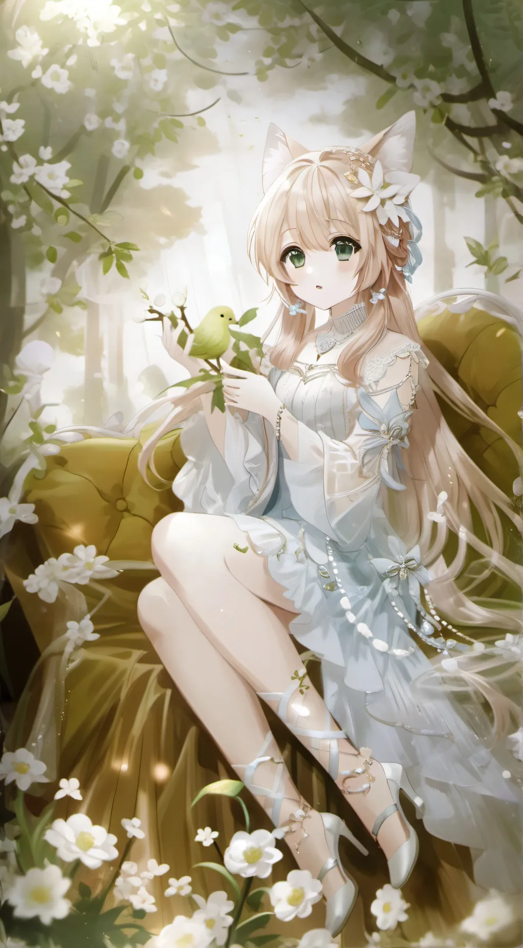 ai character: Catnap background