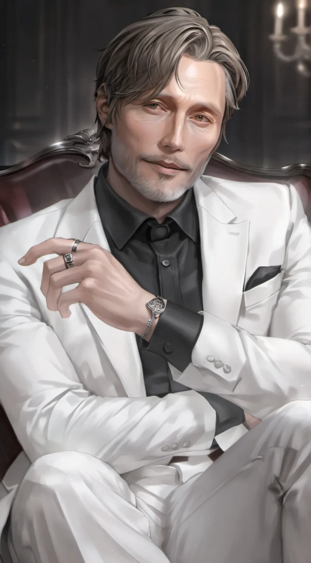 ai character: Hannibal Lecter background