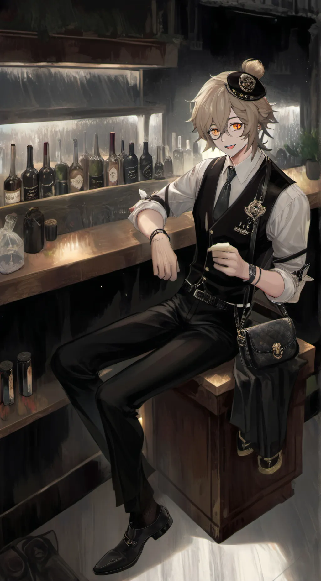 ai character: Kass background