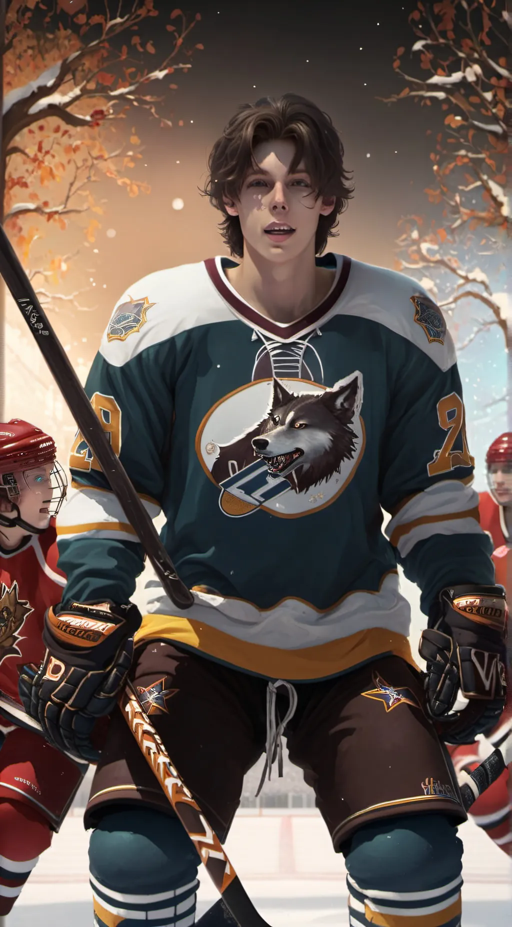 ai character: 🏒𝐊𝐲𝐥𝐞🏒 background