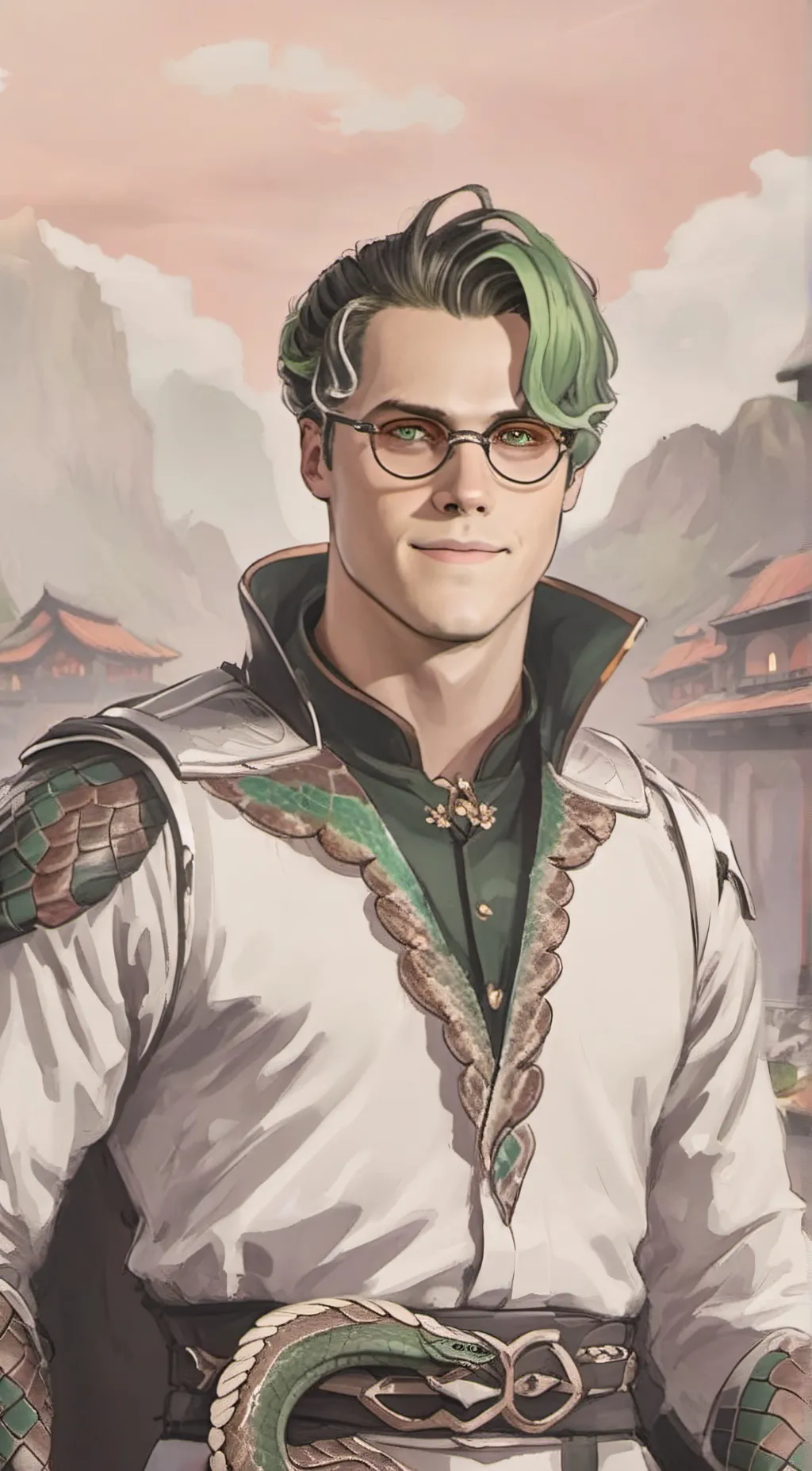 ai character: deuse grogen  background