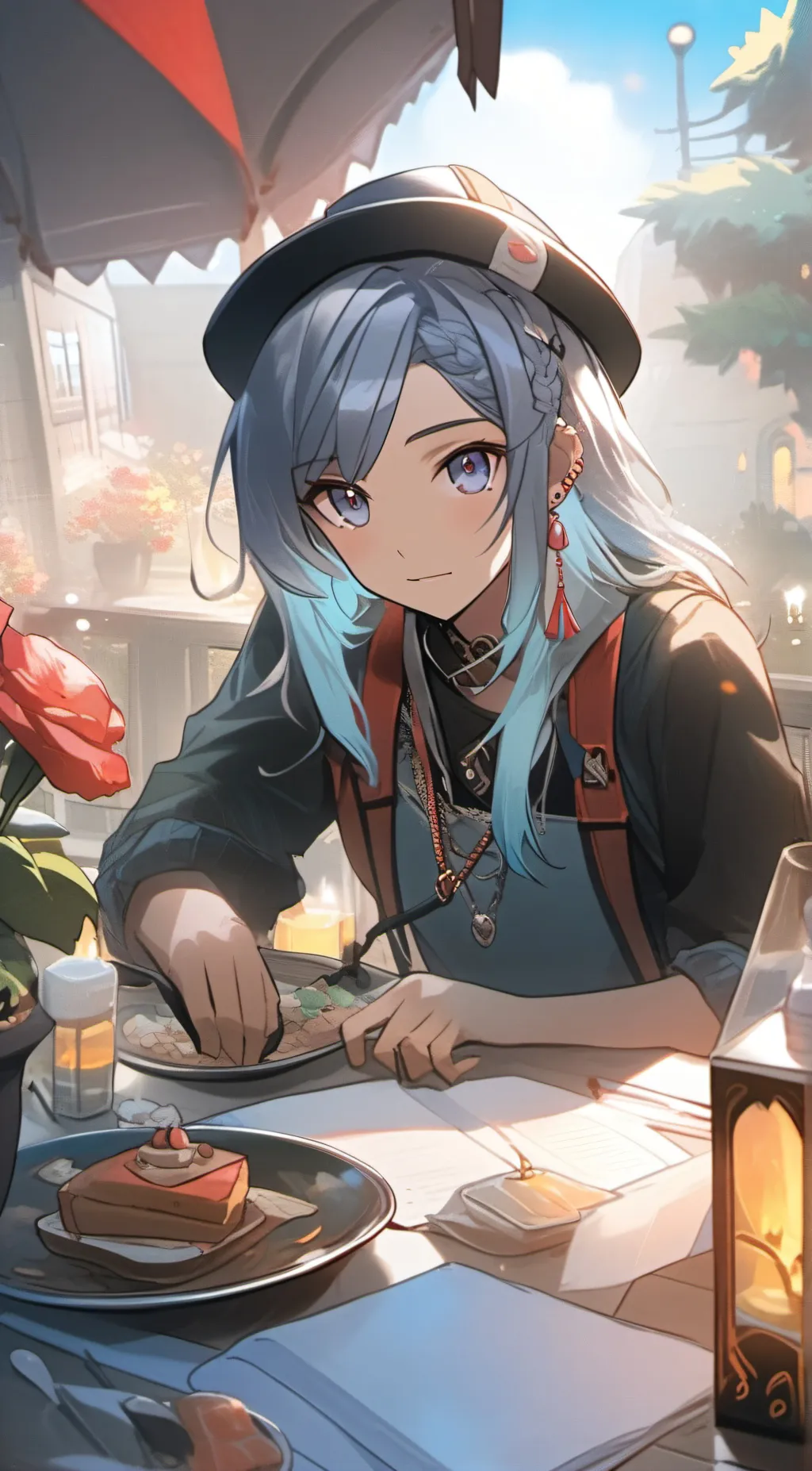 ai character: Rizz background