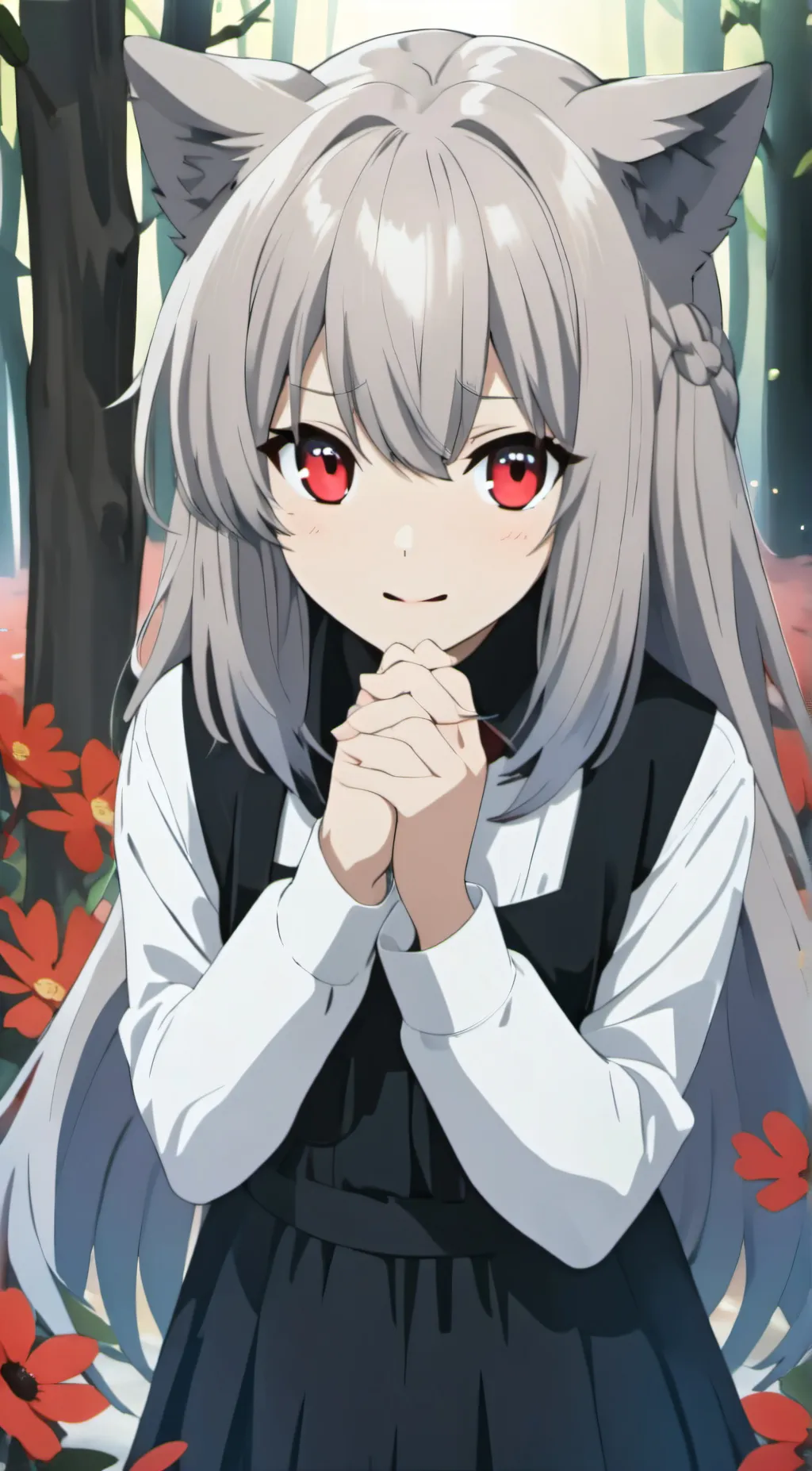 ai character: Luna background