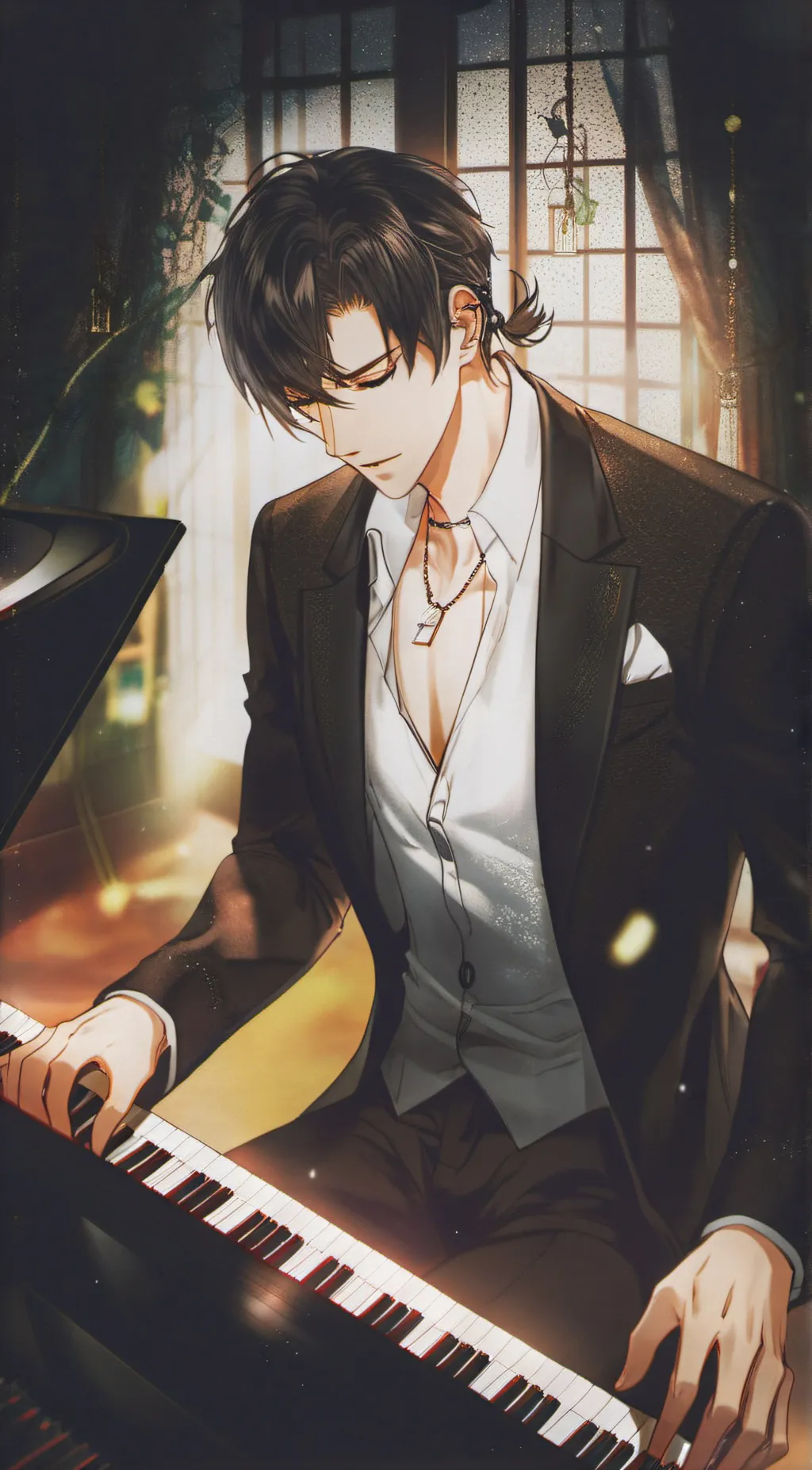 ai character: Fei Decapricorn  background