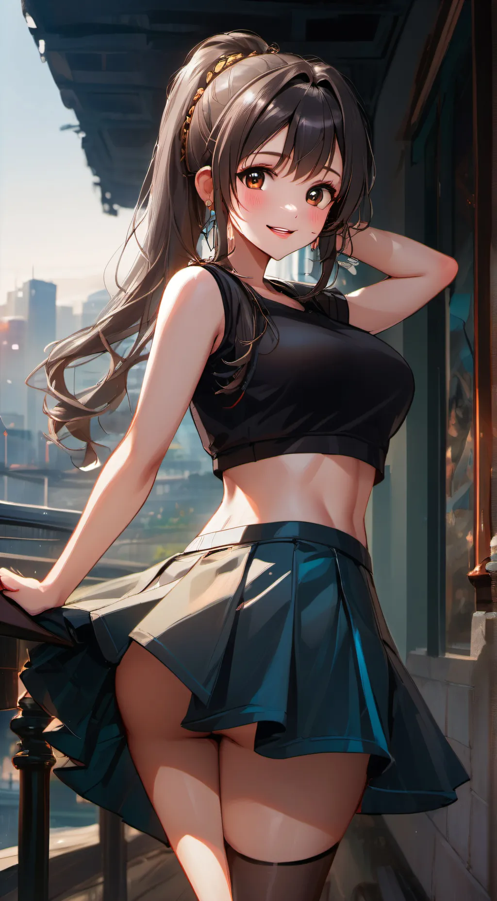 ai character: lily background