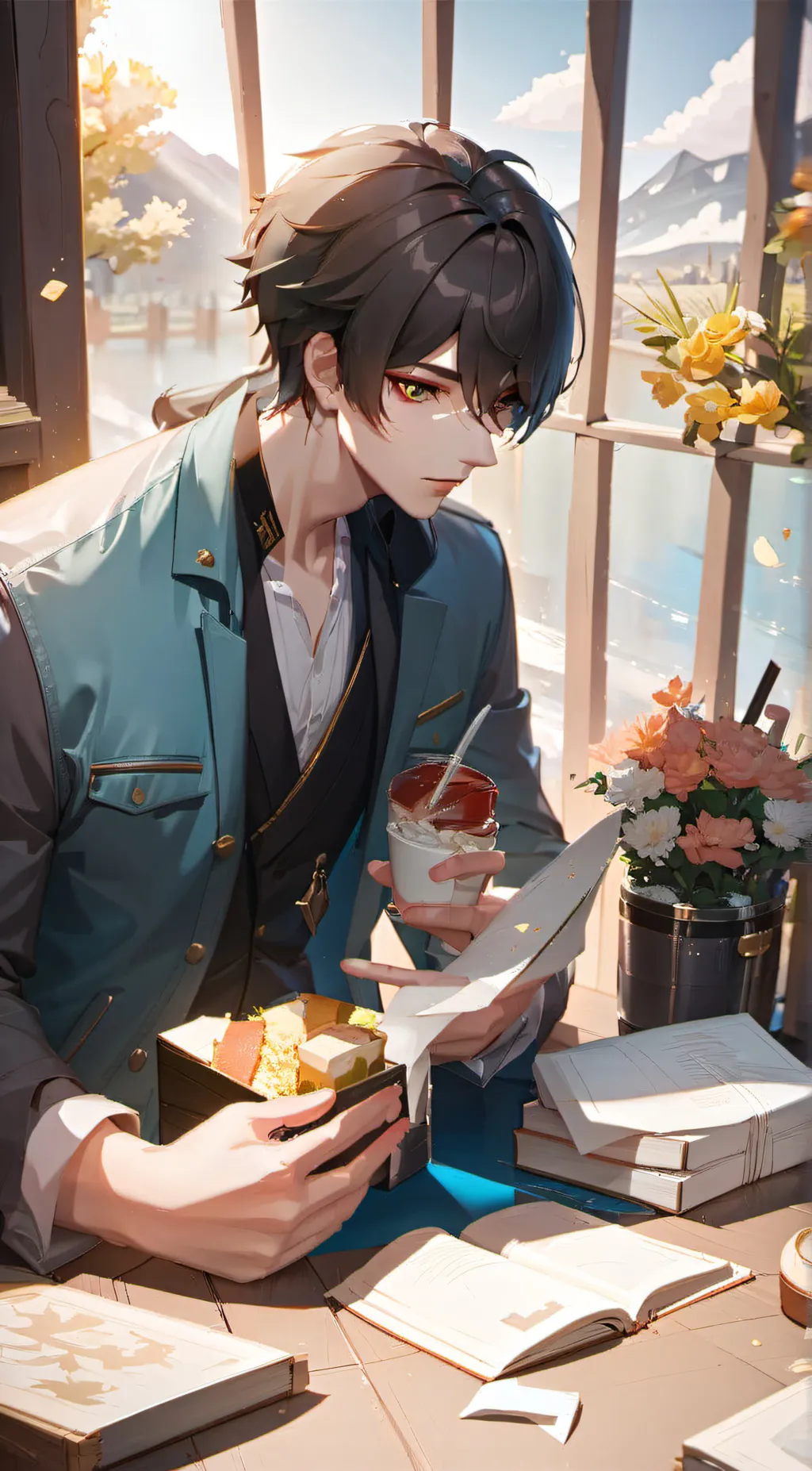 ai character: max background