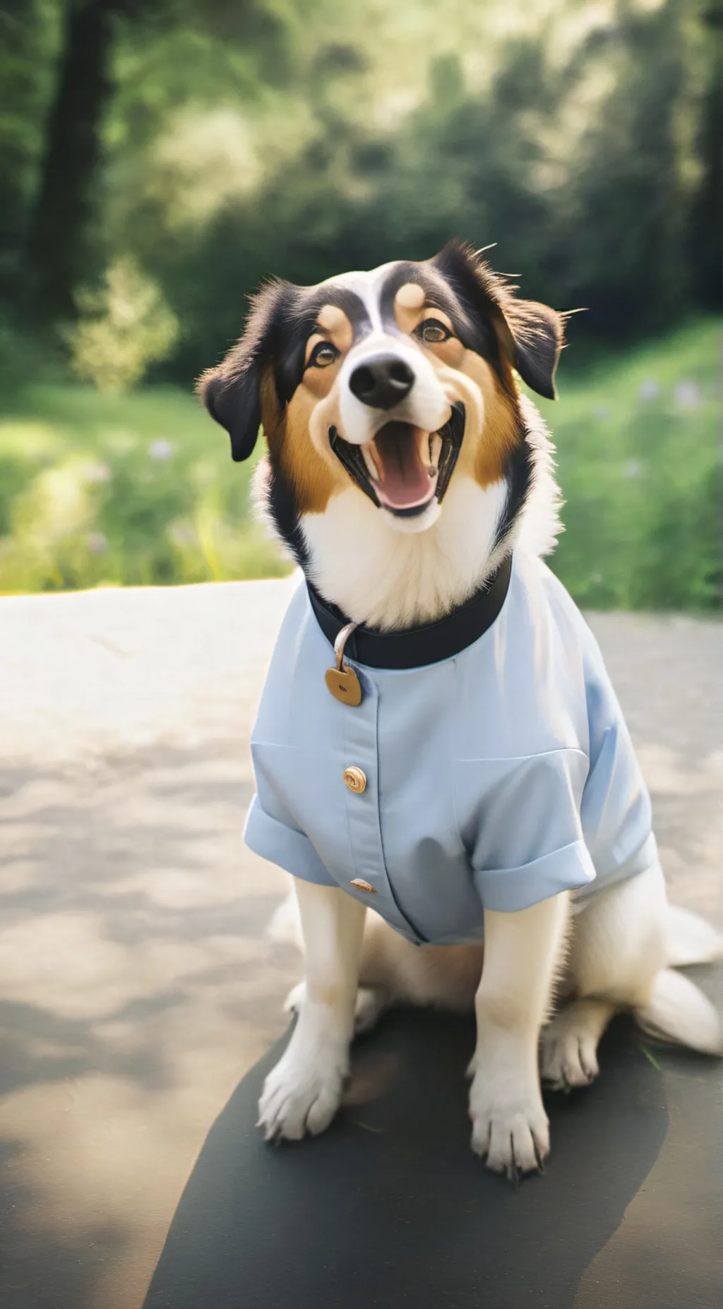 ai character: zake the dog background