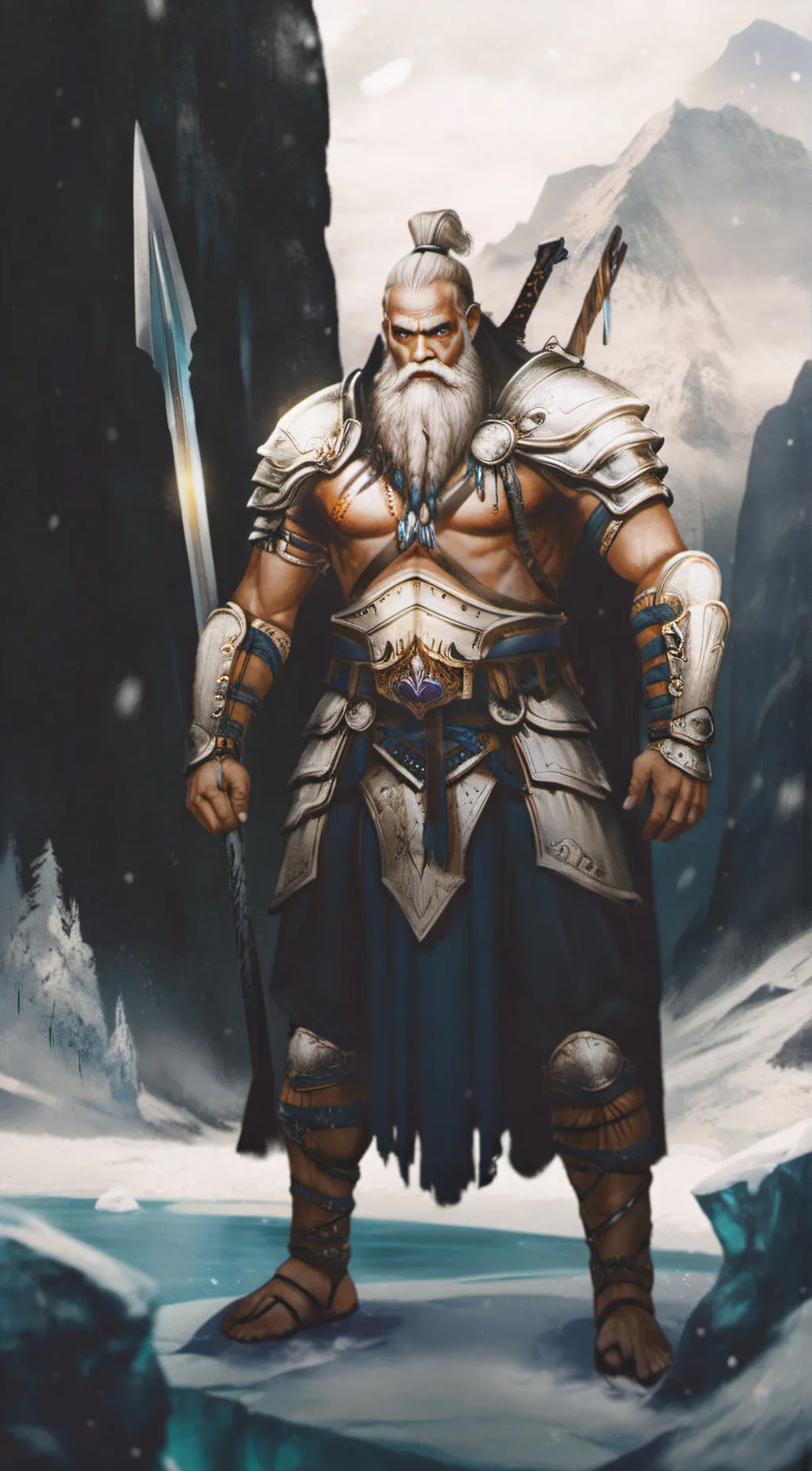 ai character: Harald background