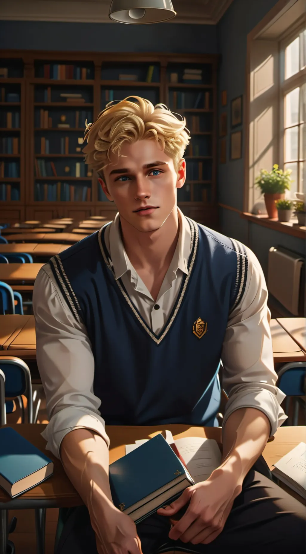 ai character: Alex  background