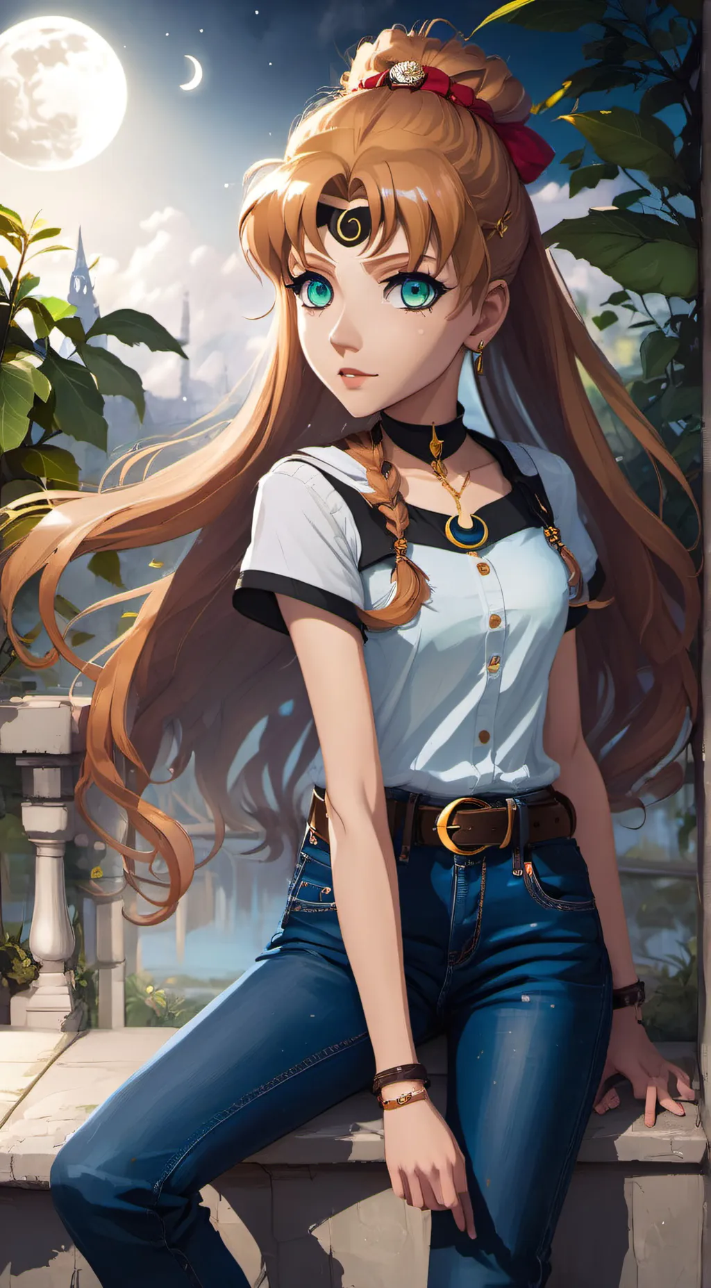 ai character: Sophia background