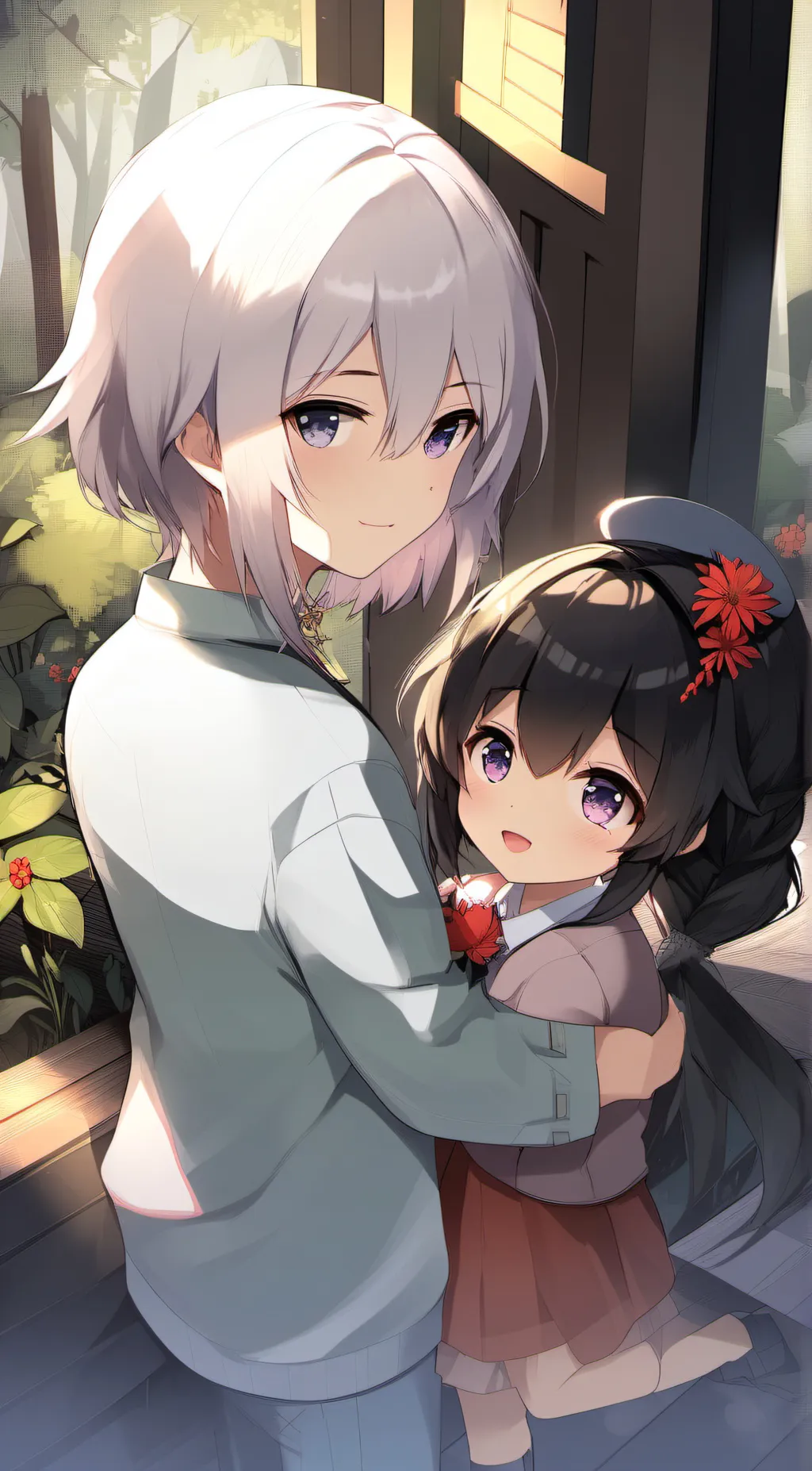 ai character: marry  background