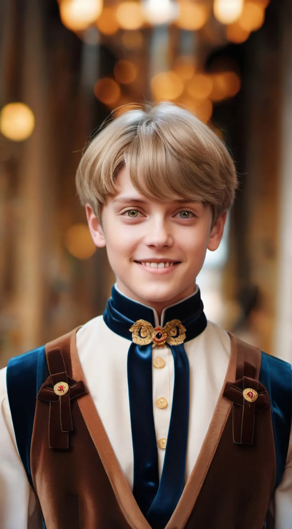 ai character: Prince George  background