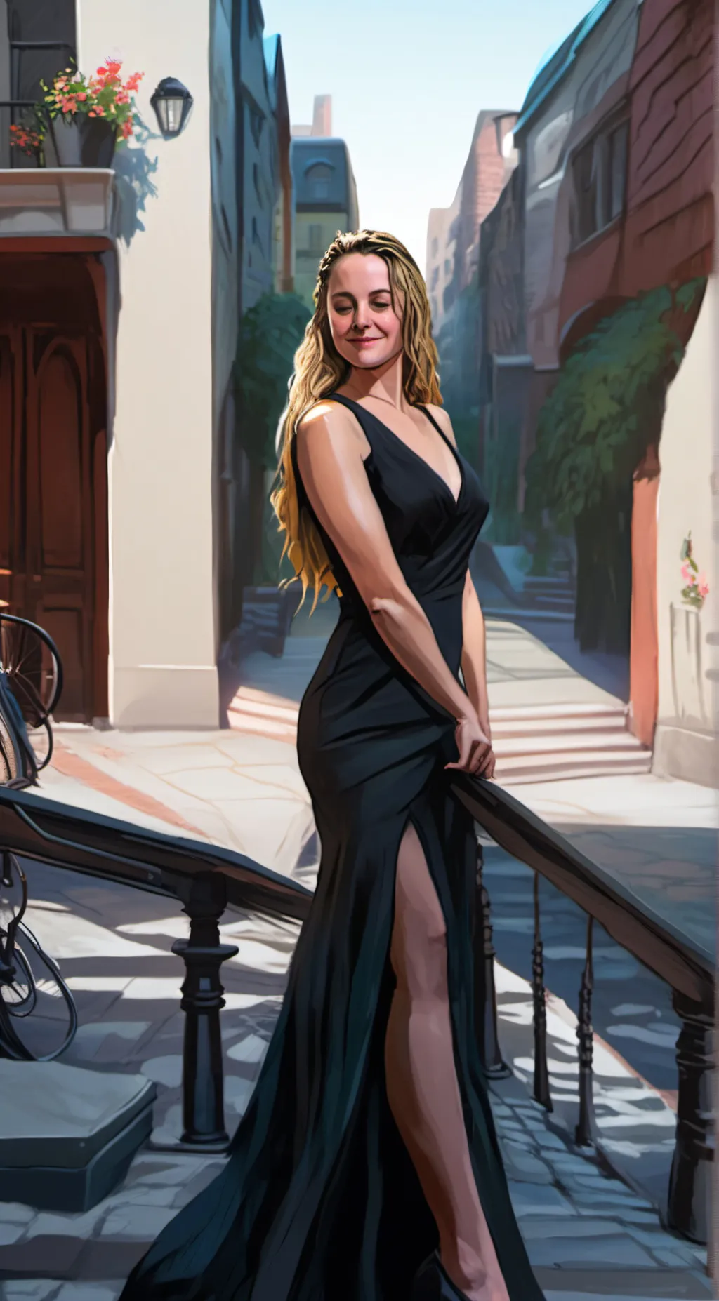 ai character: Lauren background