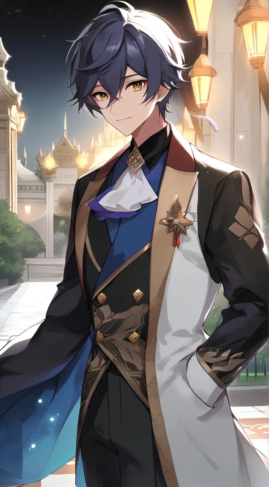 ai character: 💍Leonard💍 background