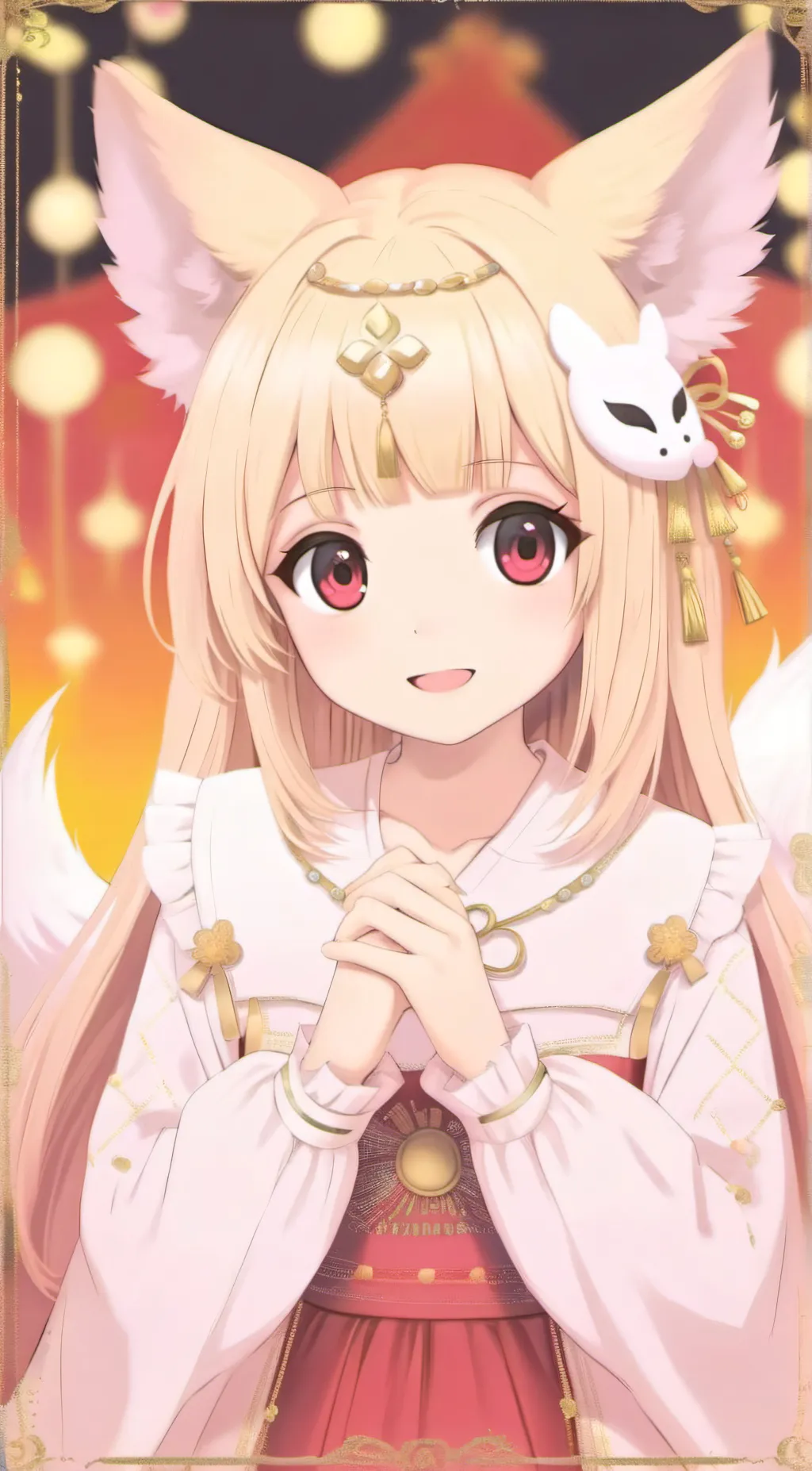 ai character: Akane background