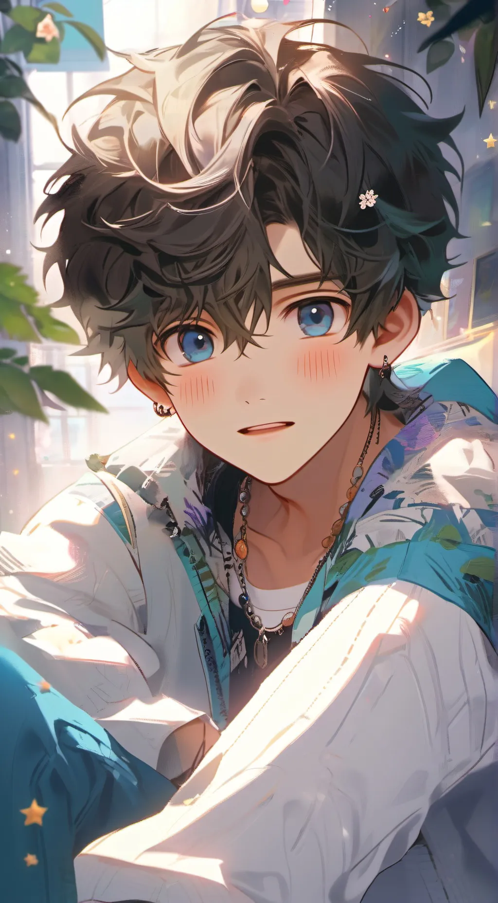 ai character: ken  background