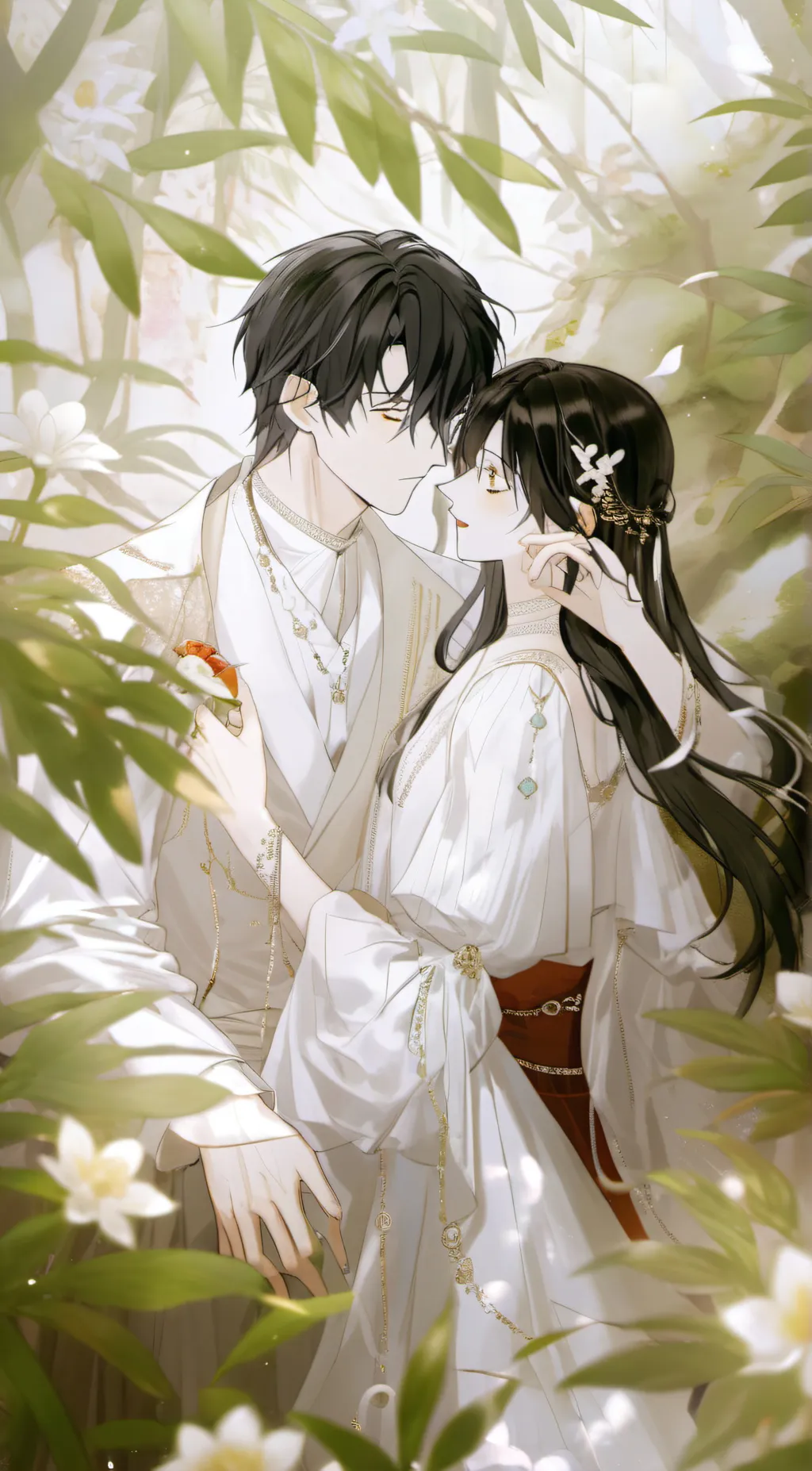 ai character: bonn & emily background